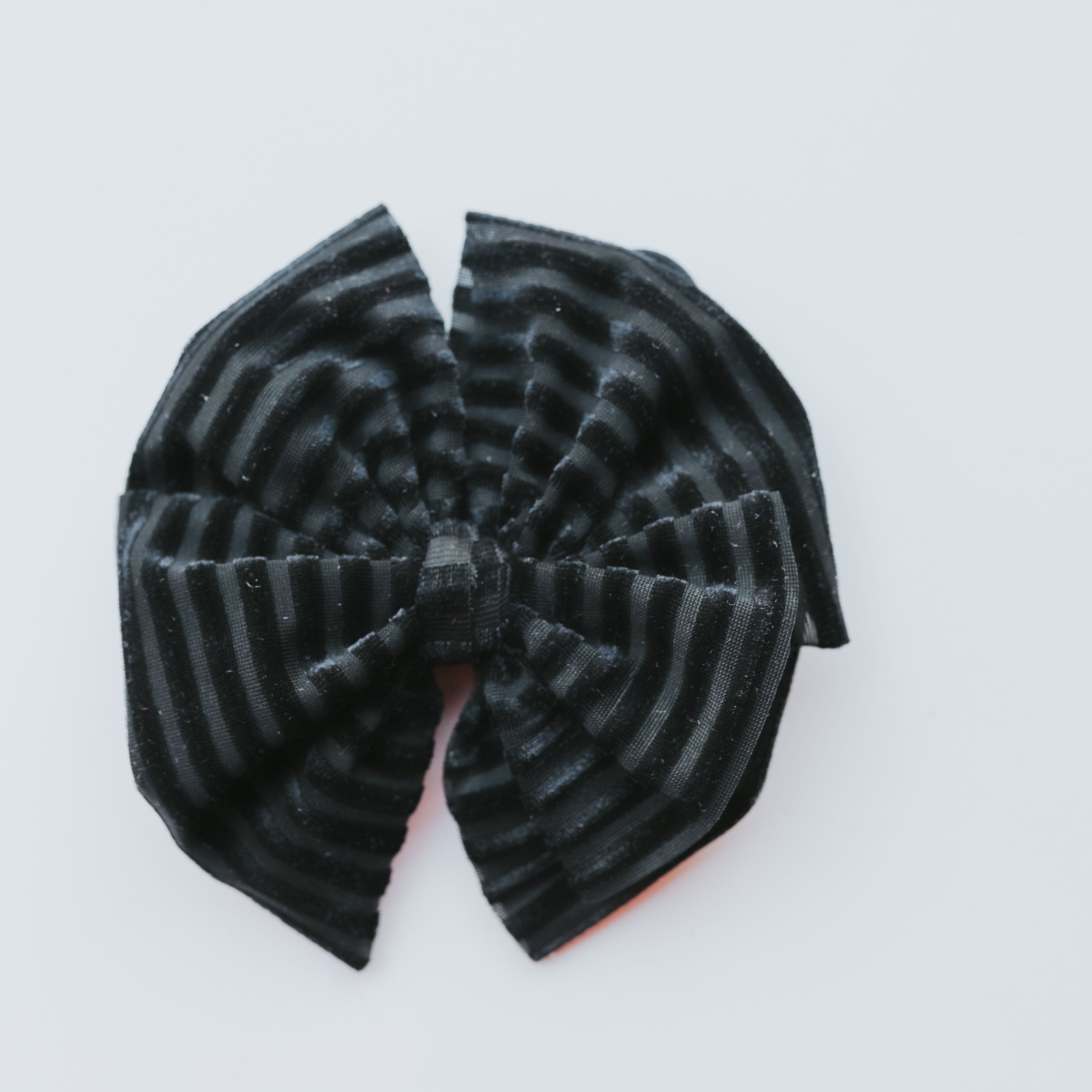 Black Luxe Bow