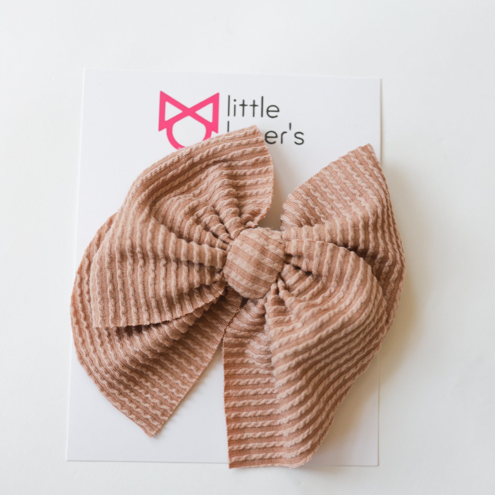Cozy Ribbed Chunky Swanky Bows