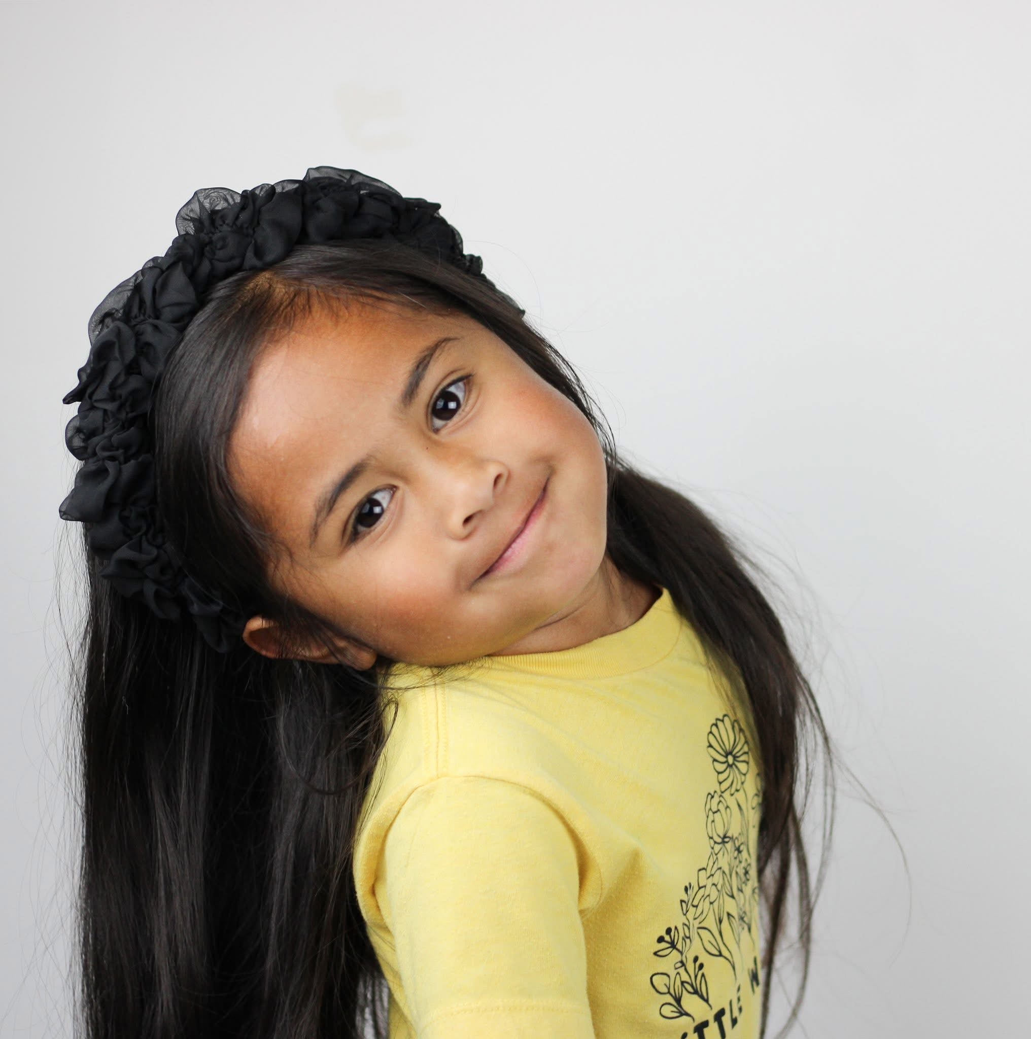 Ruffled Ruched Headband