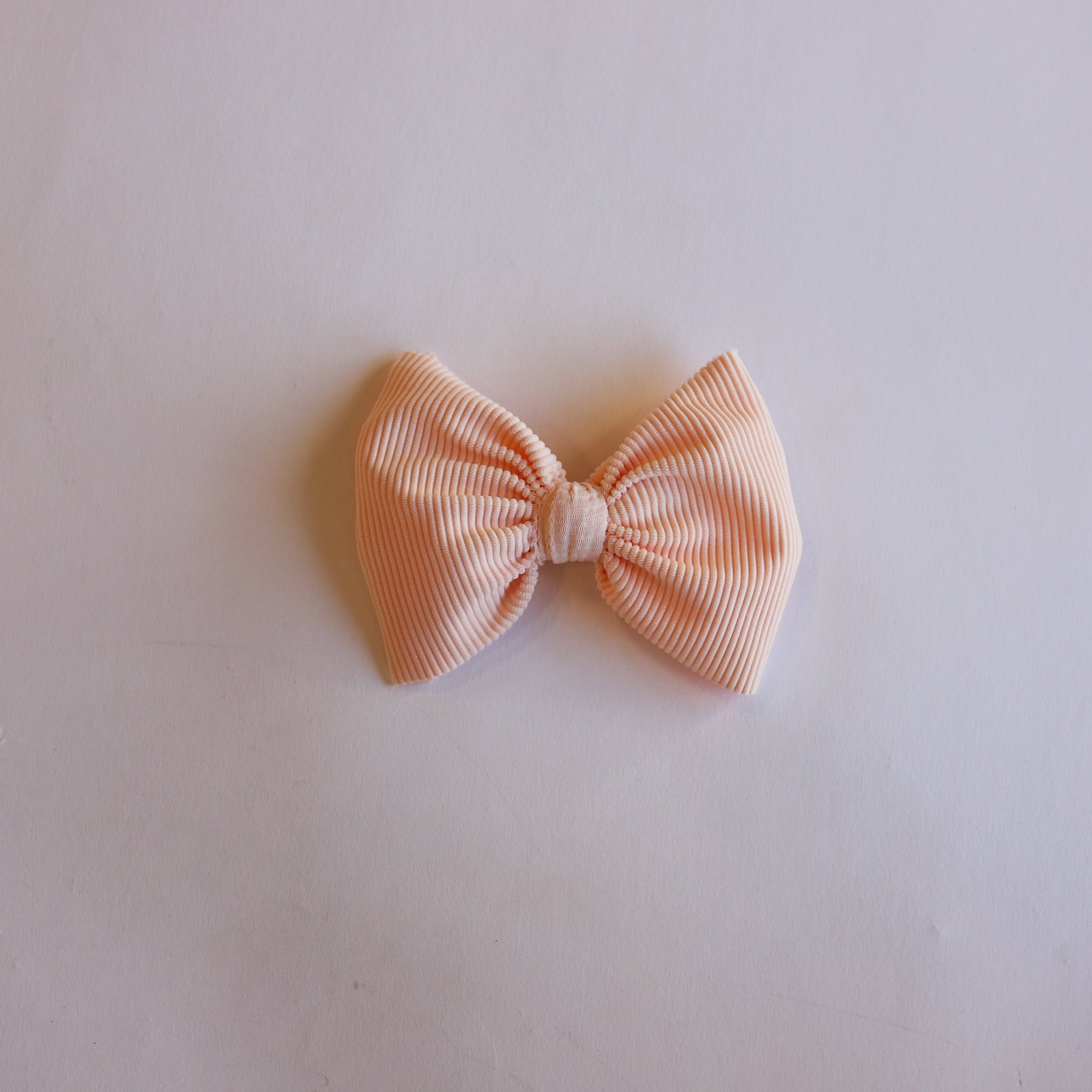 Rosey Peach Ribbed