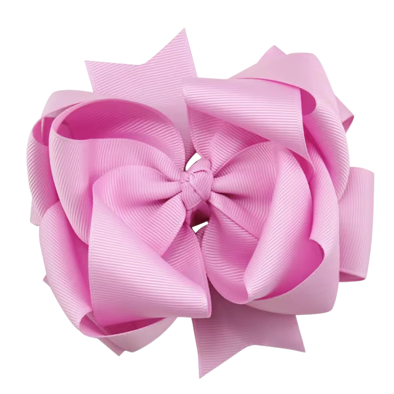 5 Inch Double Stacked Ribbon Bows
