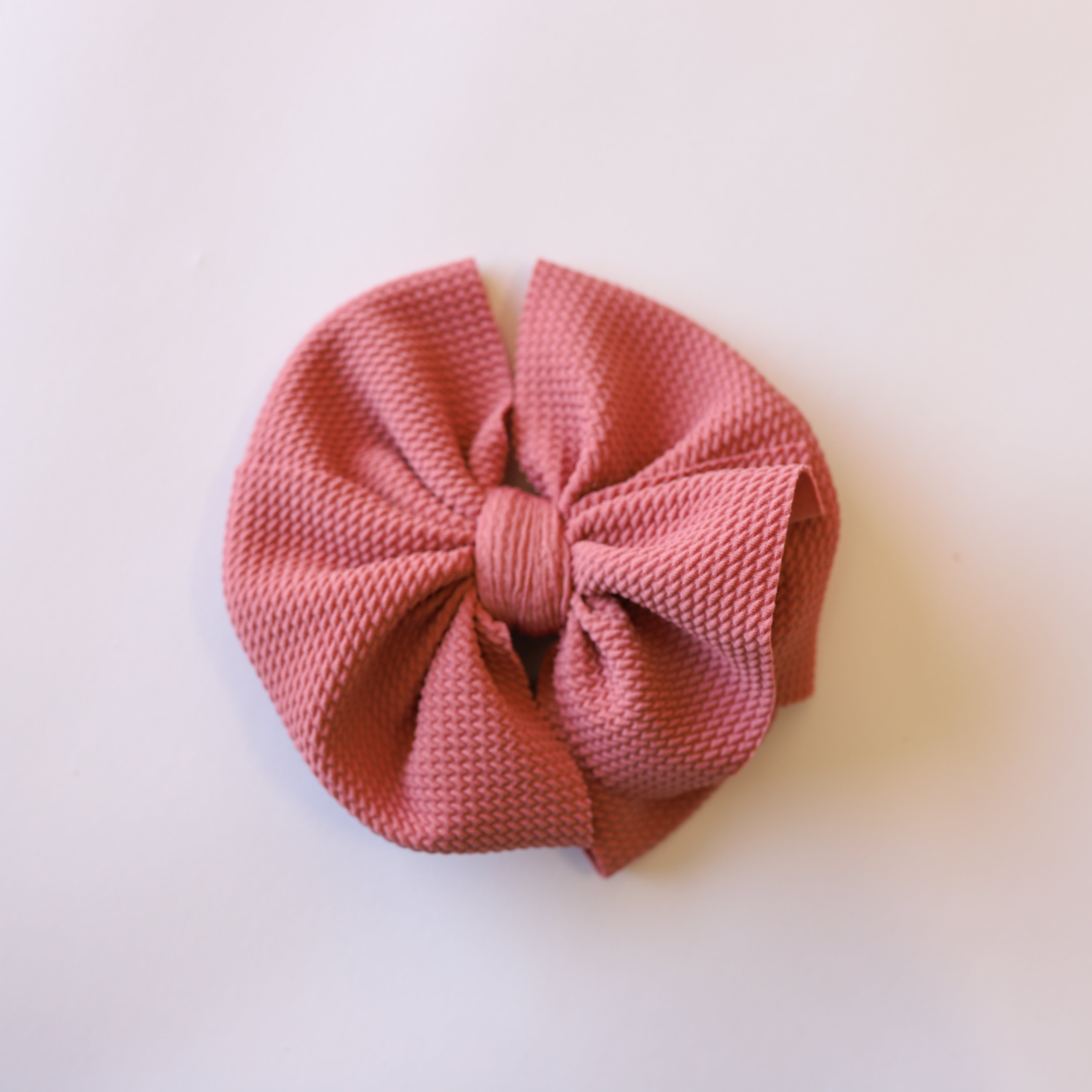 Rosey Mauve Big + Skinny Bow