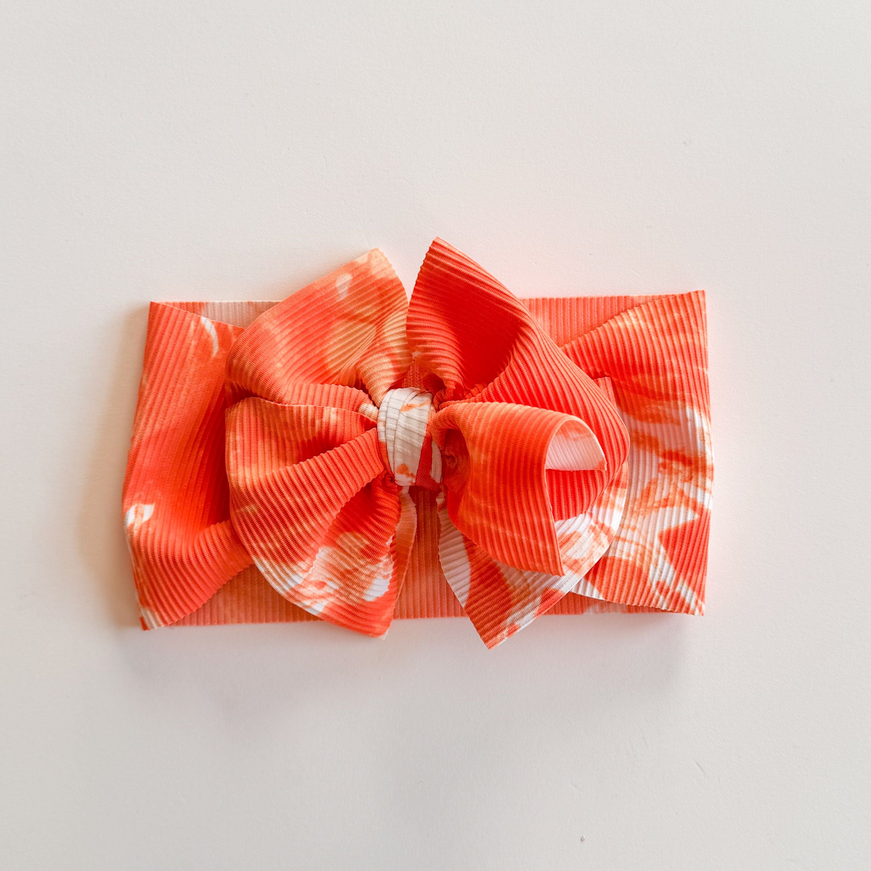 Splash of Tangerine Headwrap