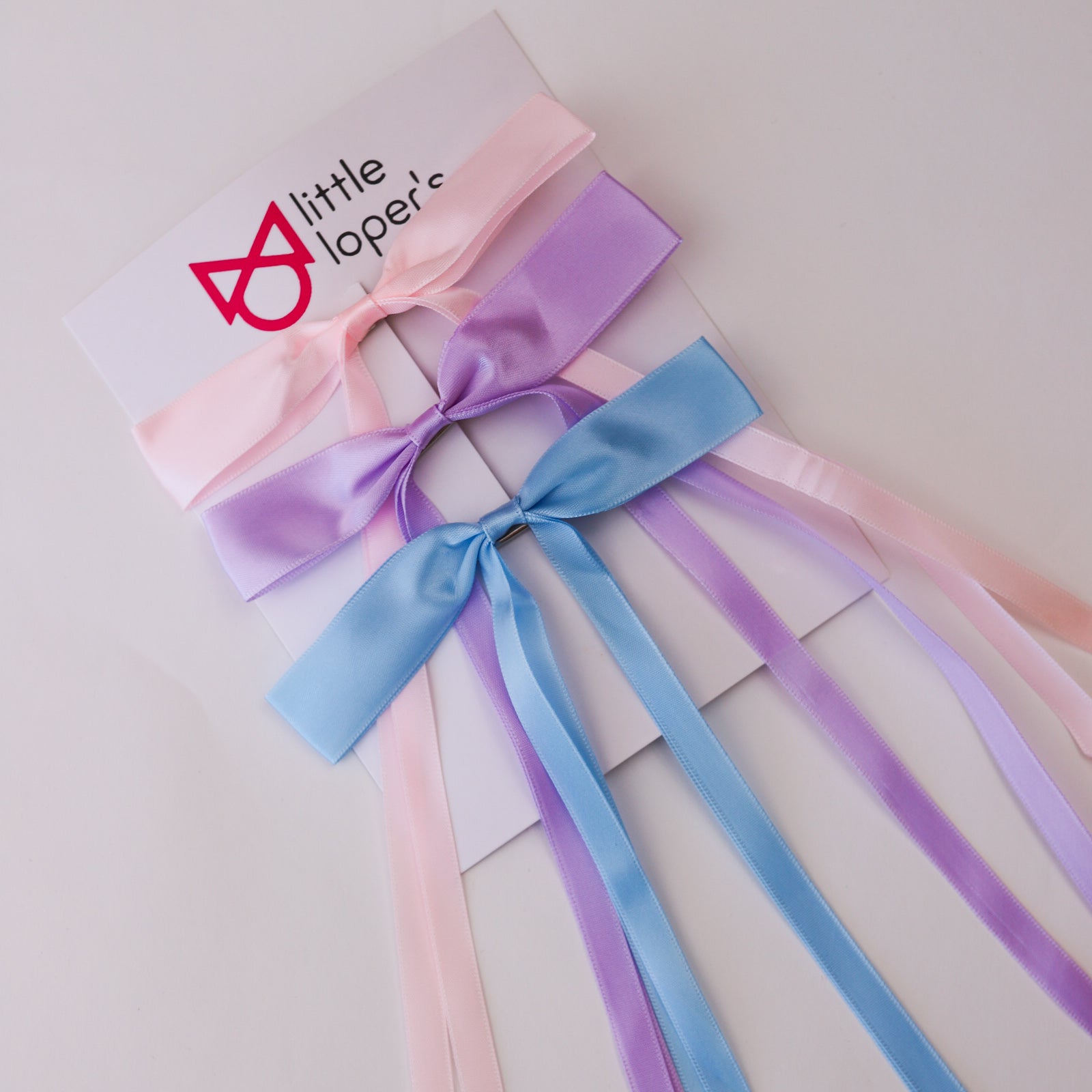 Dainty Long Tail Ribbon bow