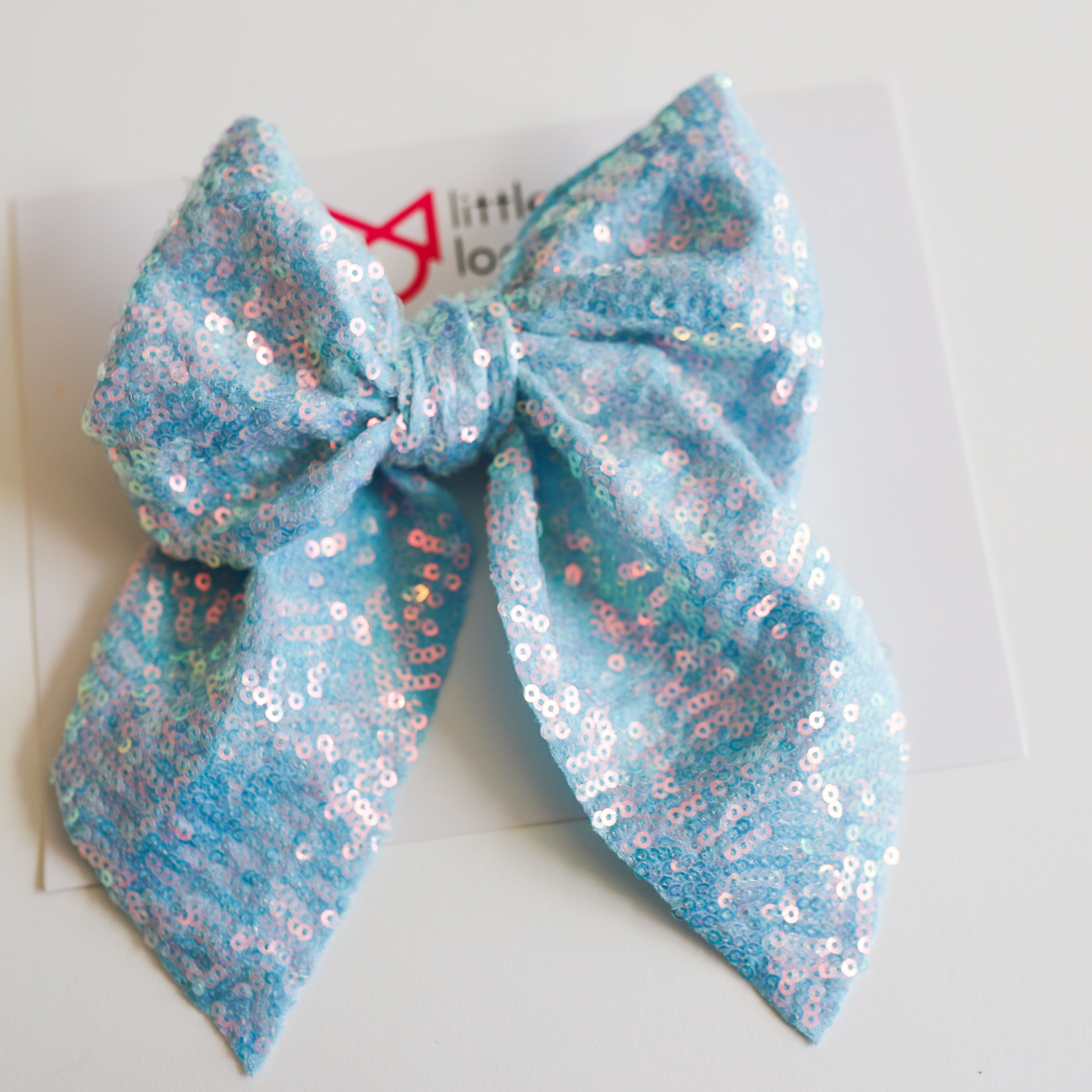 Swanky Pastel Sequin Bows Set