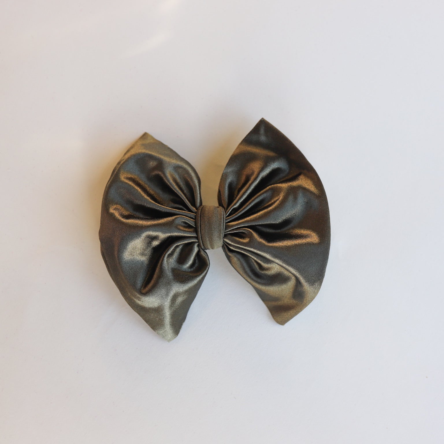 Olive Green Satin