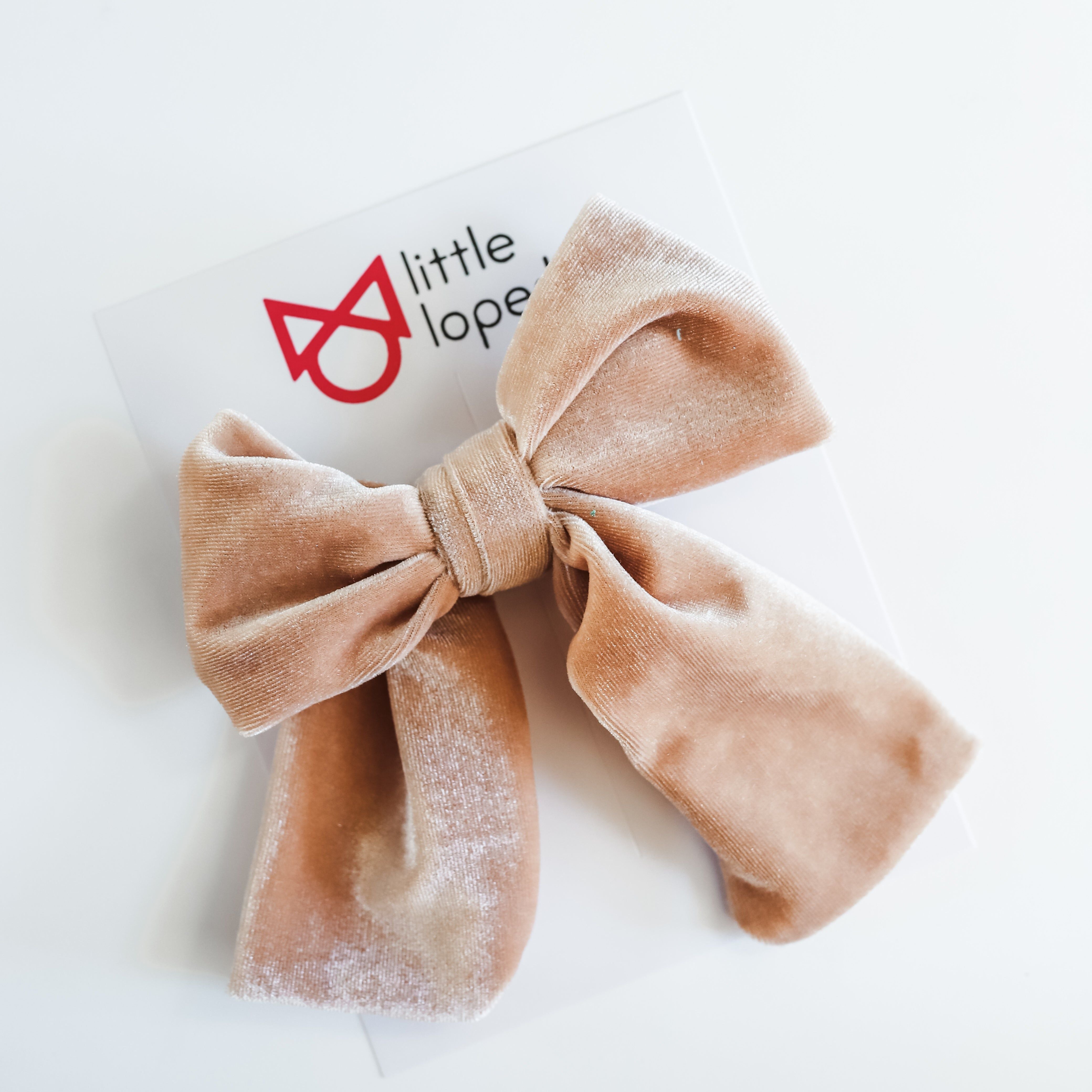 Winter Blues Oversized Bow