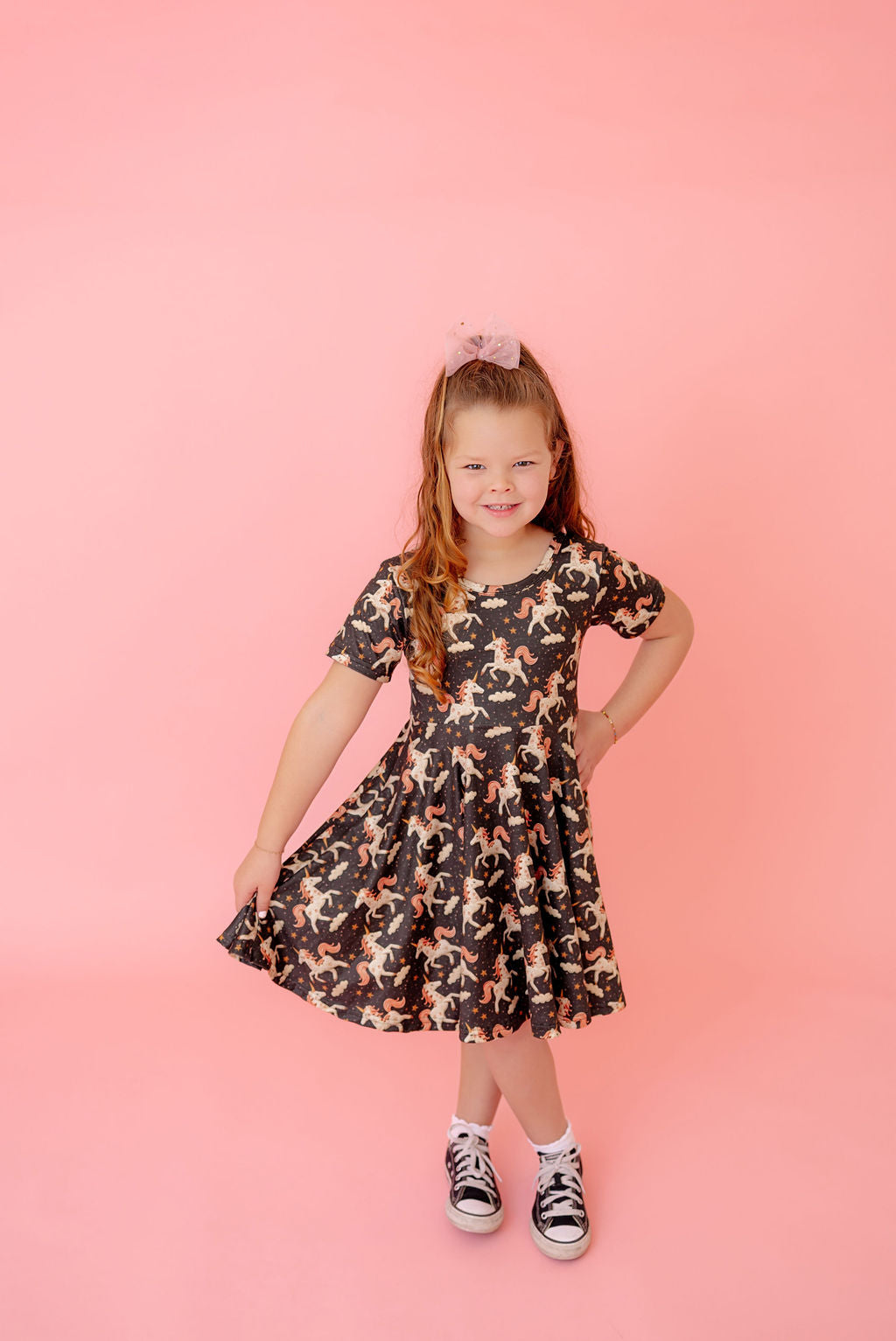 Magic and Unicorns Twirl Dress