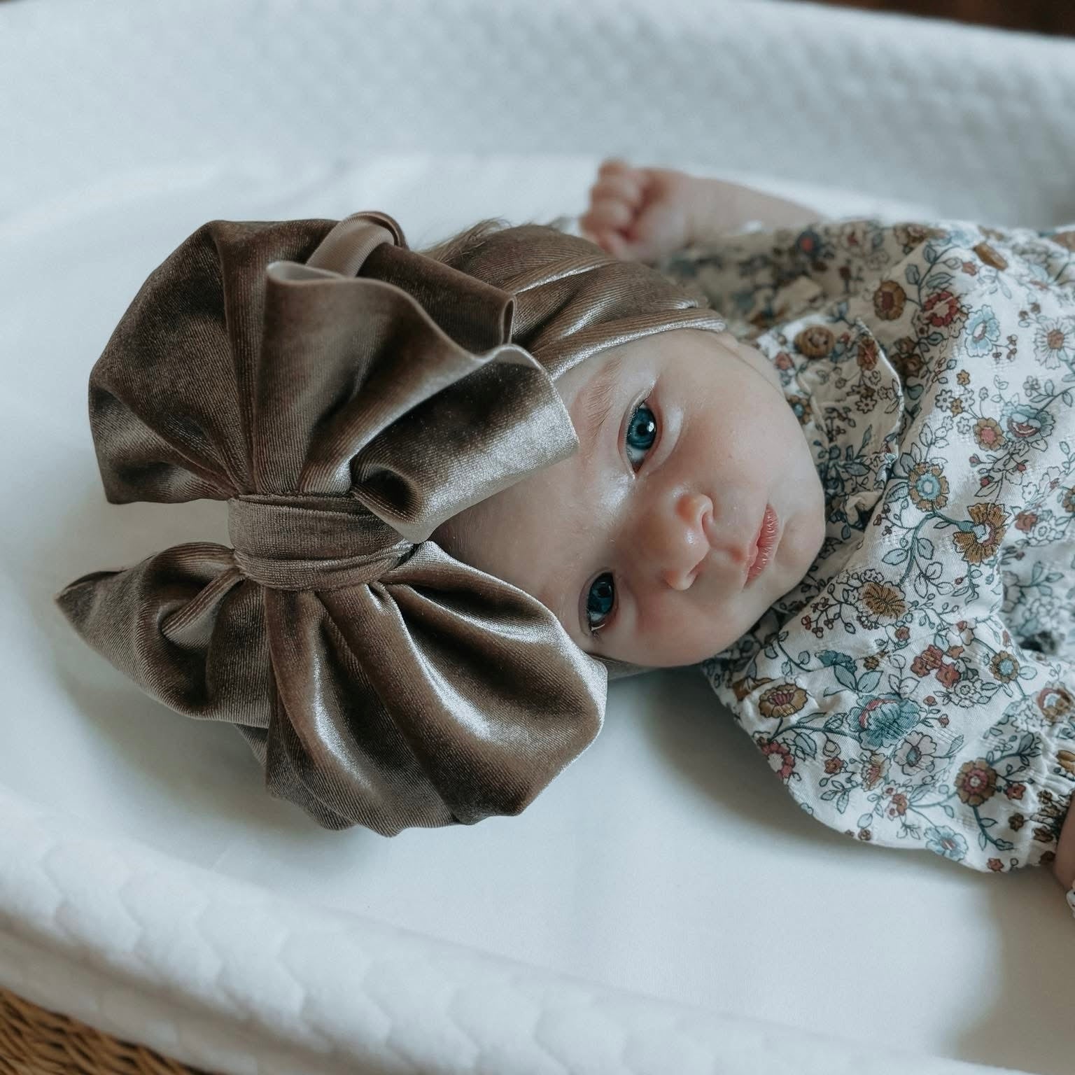 Latte Velvet Headwrap