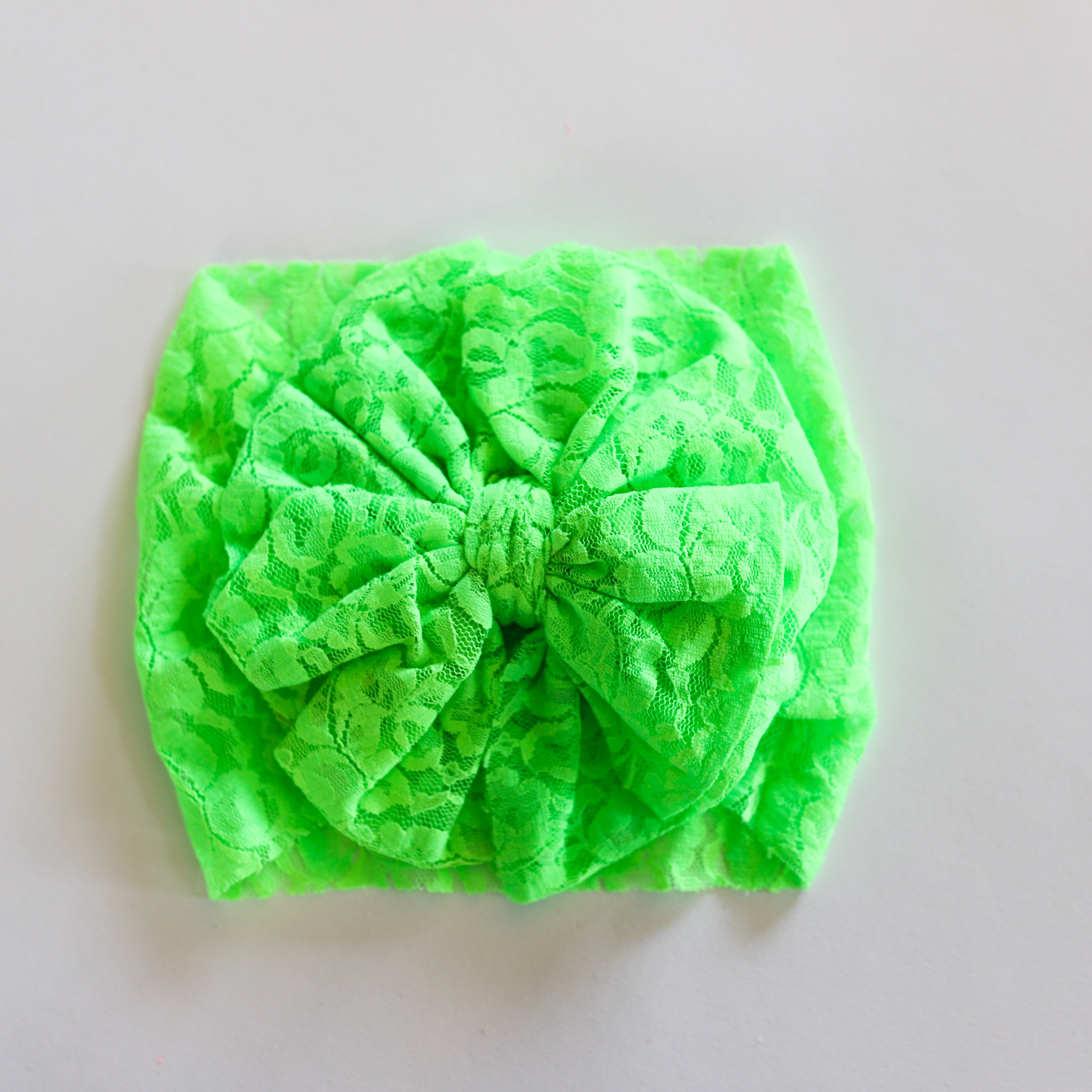 Lime Lace Headwrap