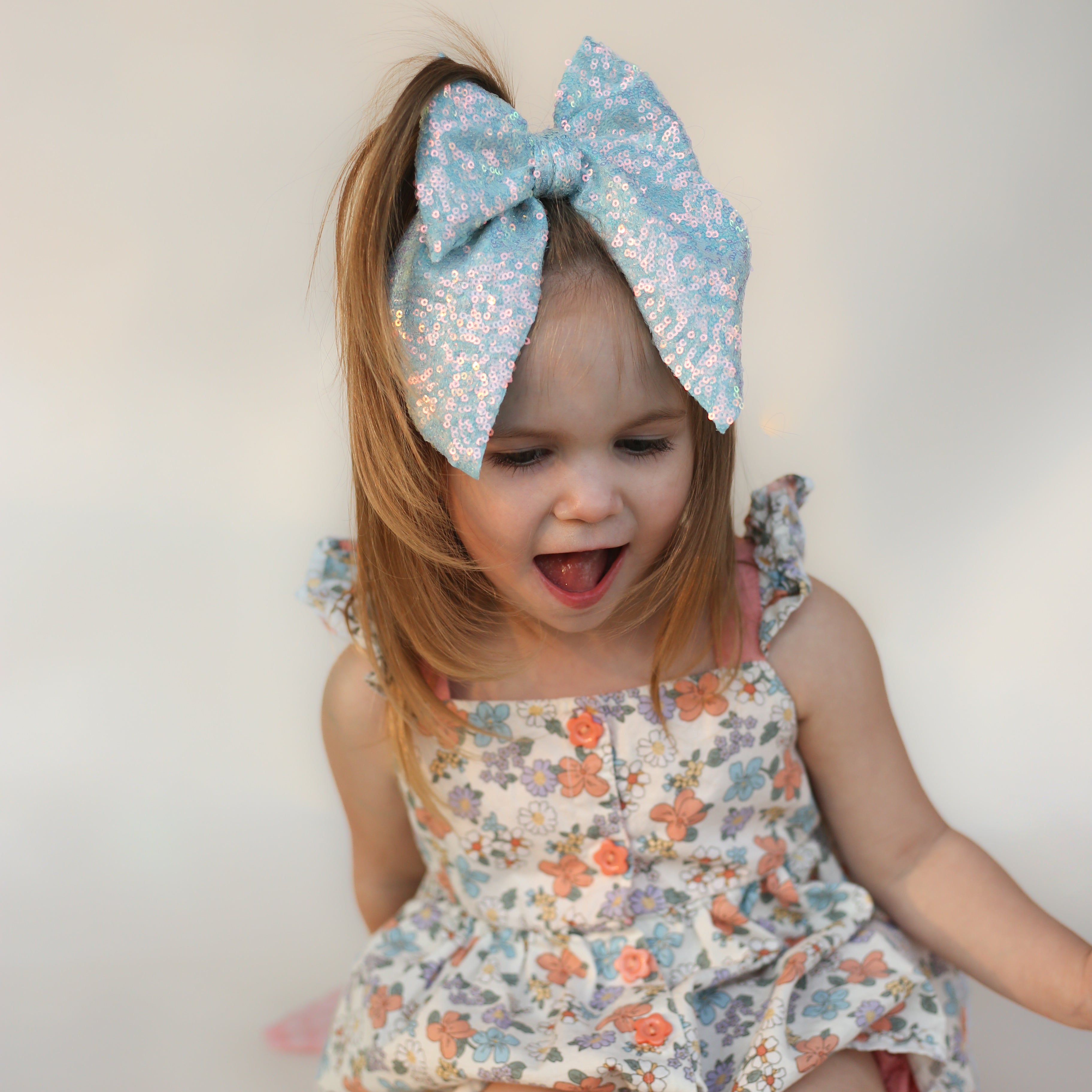 Swanky Pastel Sequin Bows Set