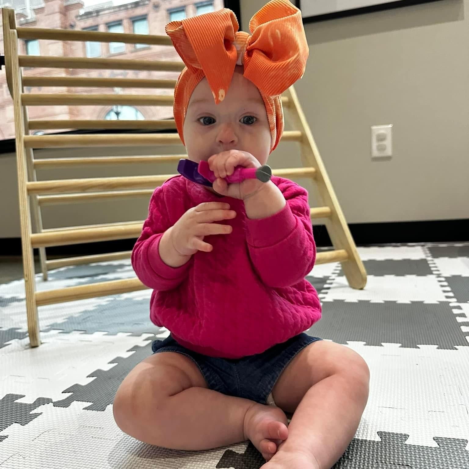 Splash of Tangerine Headwrap