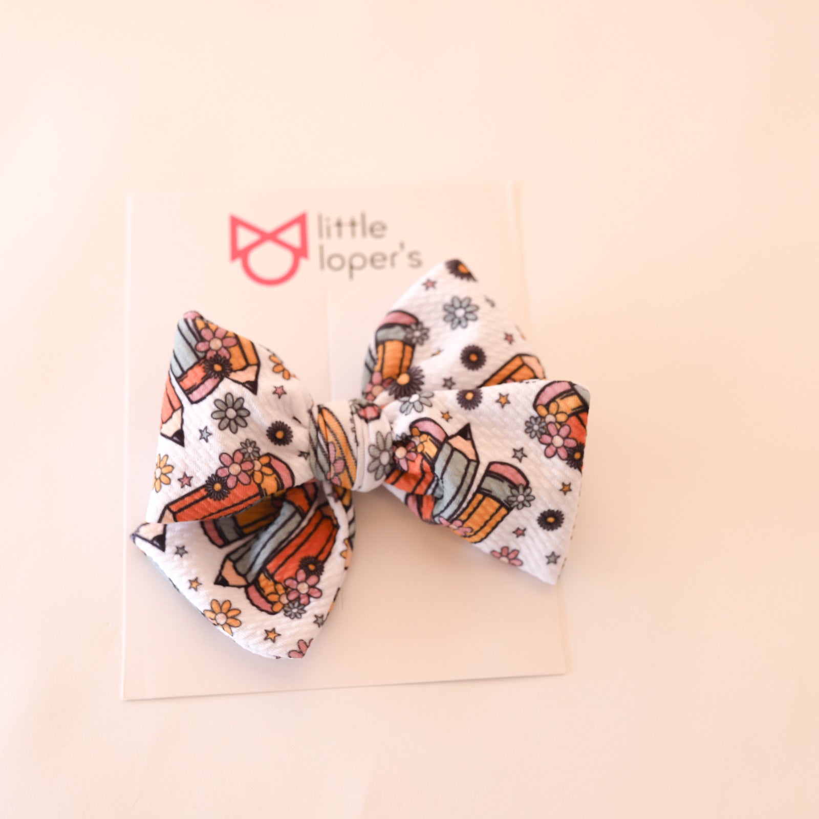 Vintage Pencils Collection Party Bow
