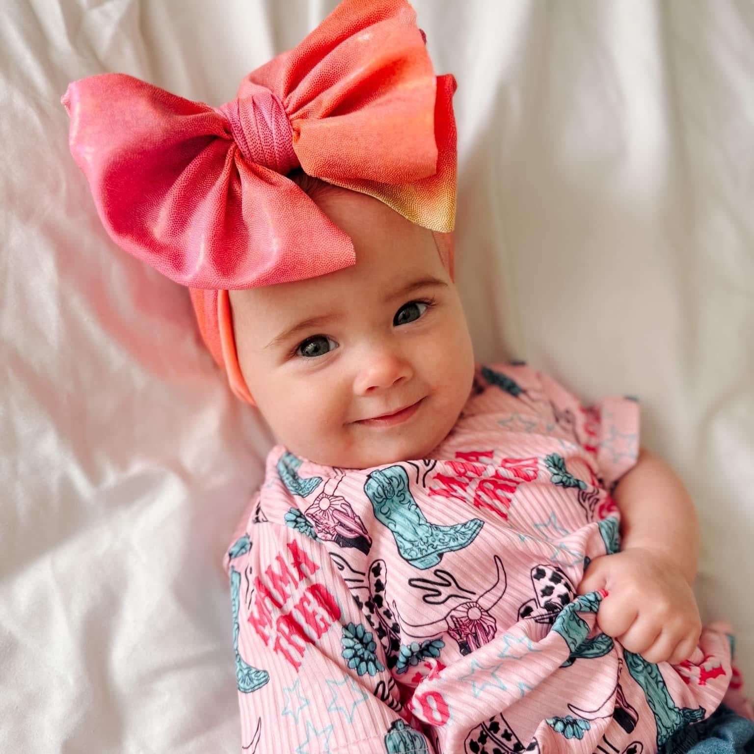 Ombre Coral Headwrap
