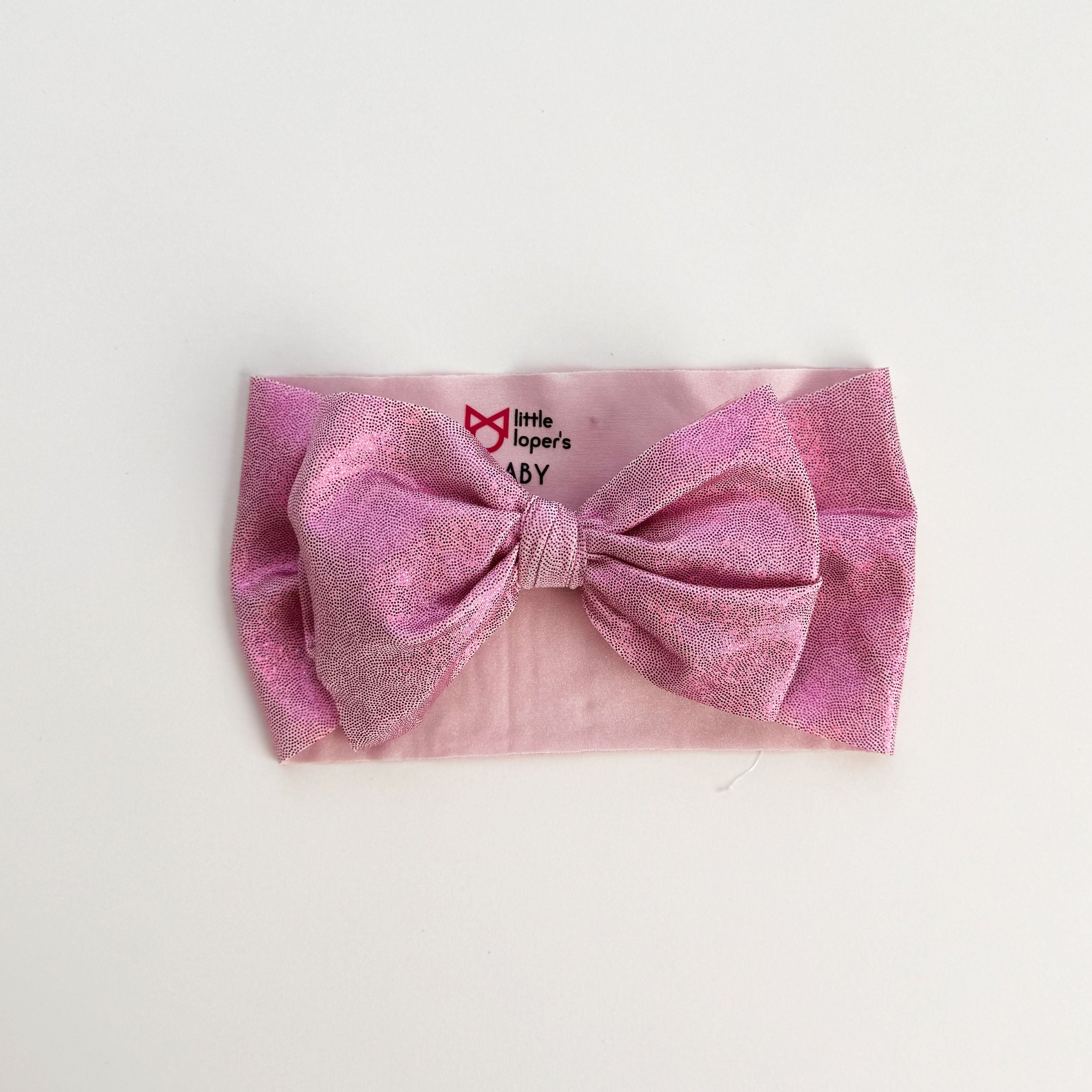 Magenta Shimmer Headwrap
