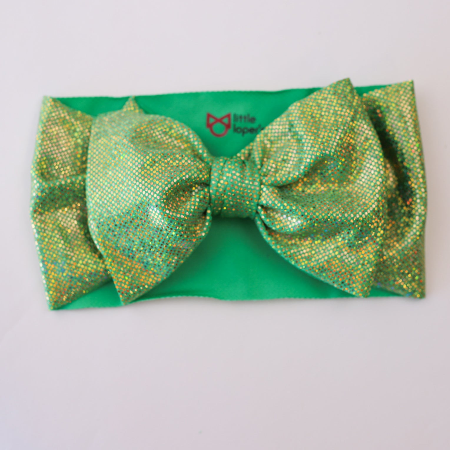 Green Spring Shimmer Headwrap