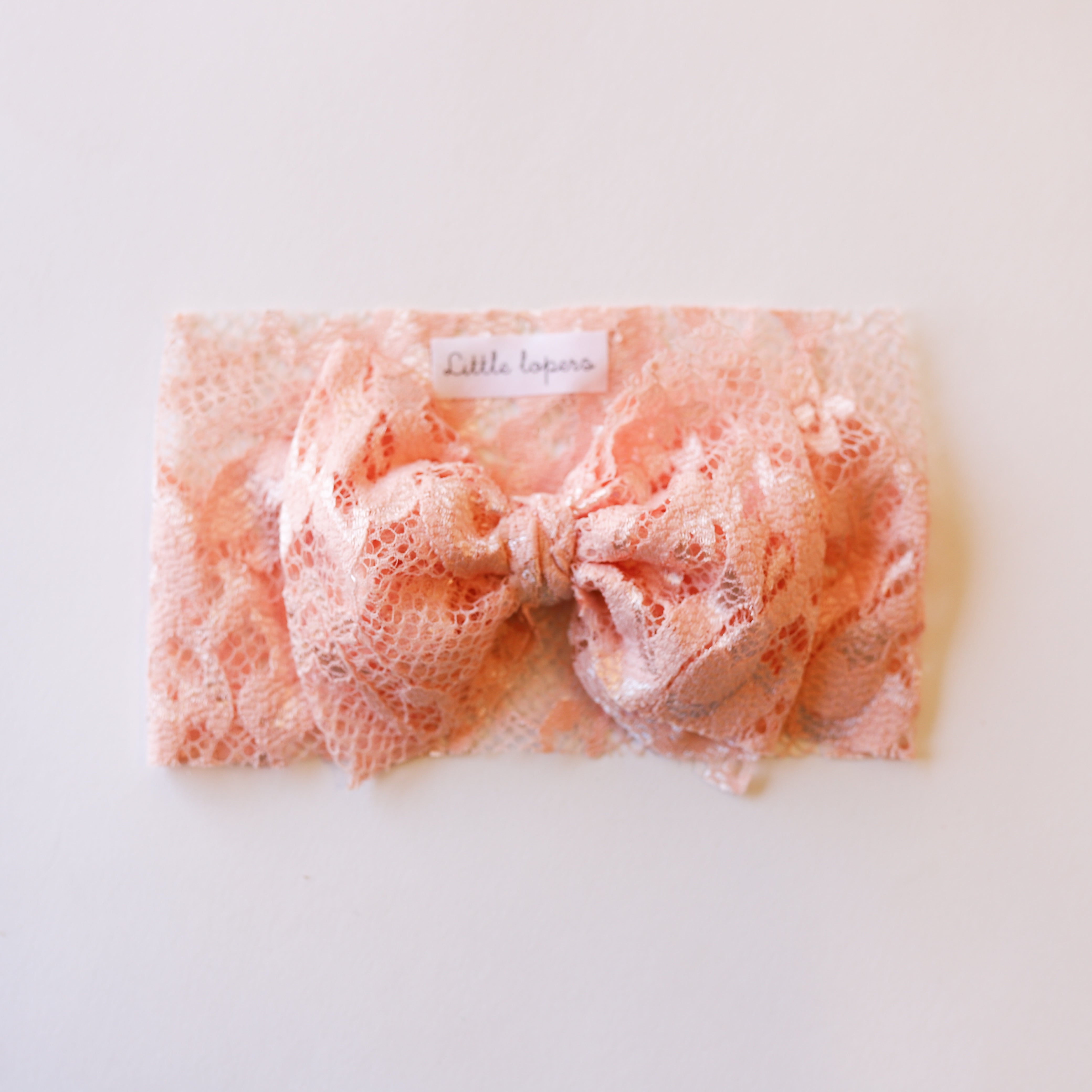 Blush Lace Headwrap