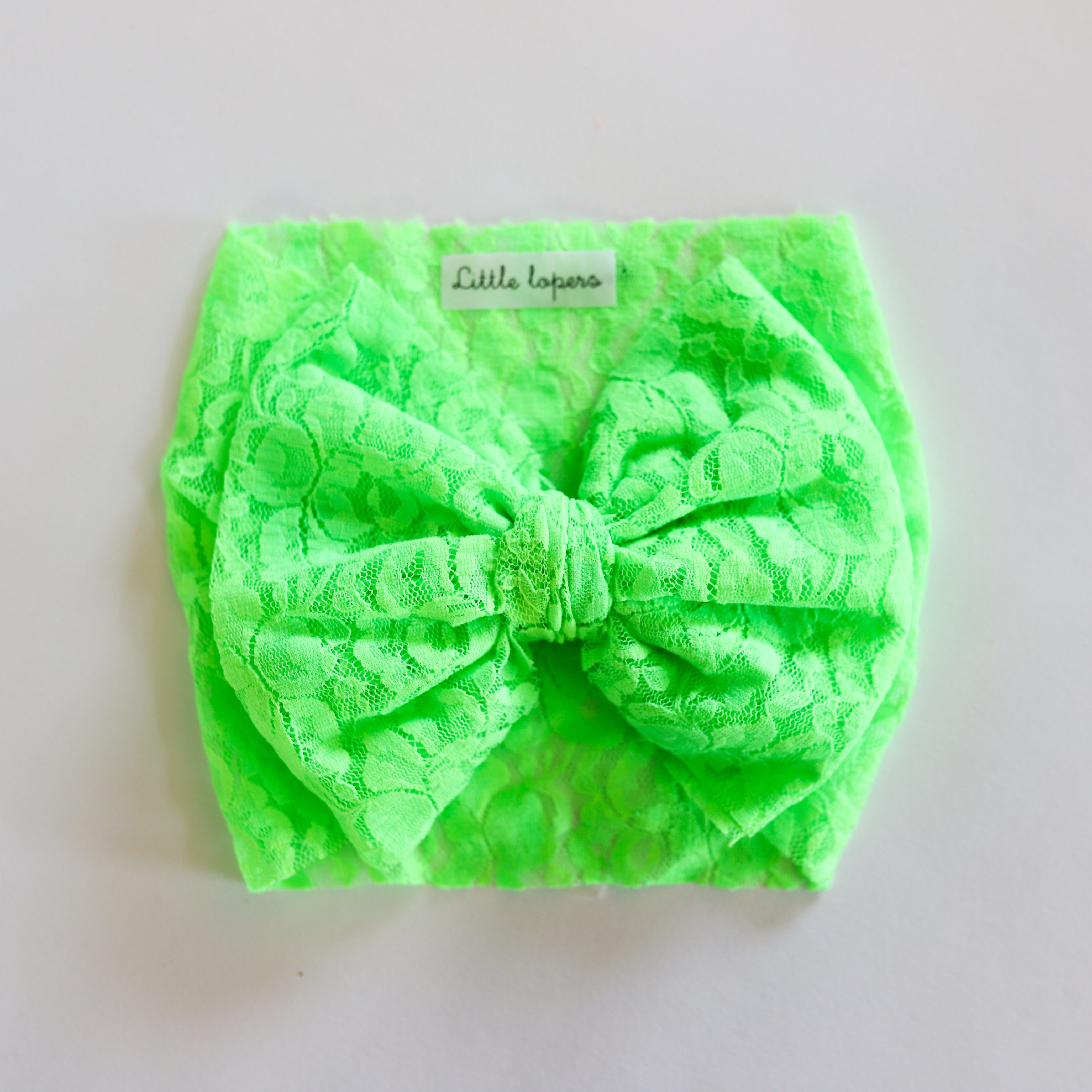 Lime Lace Headwrap