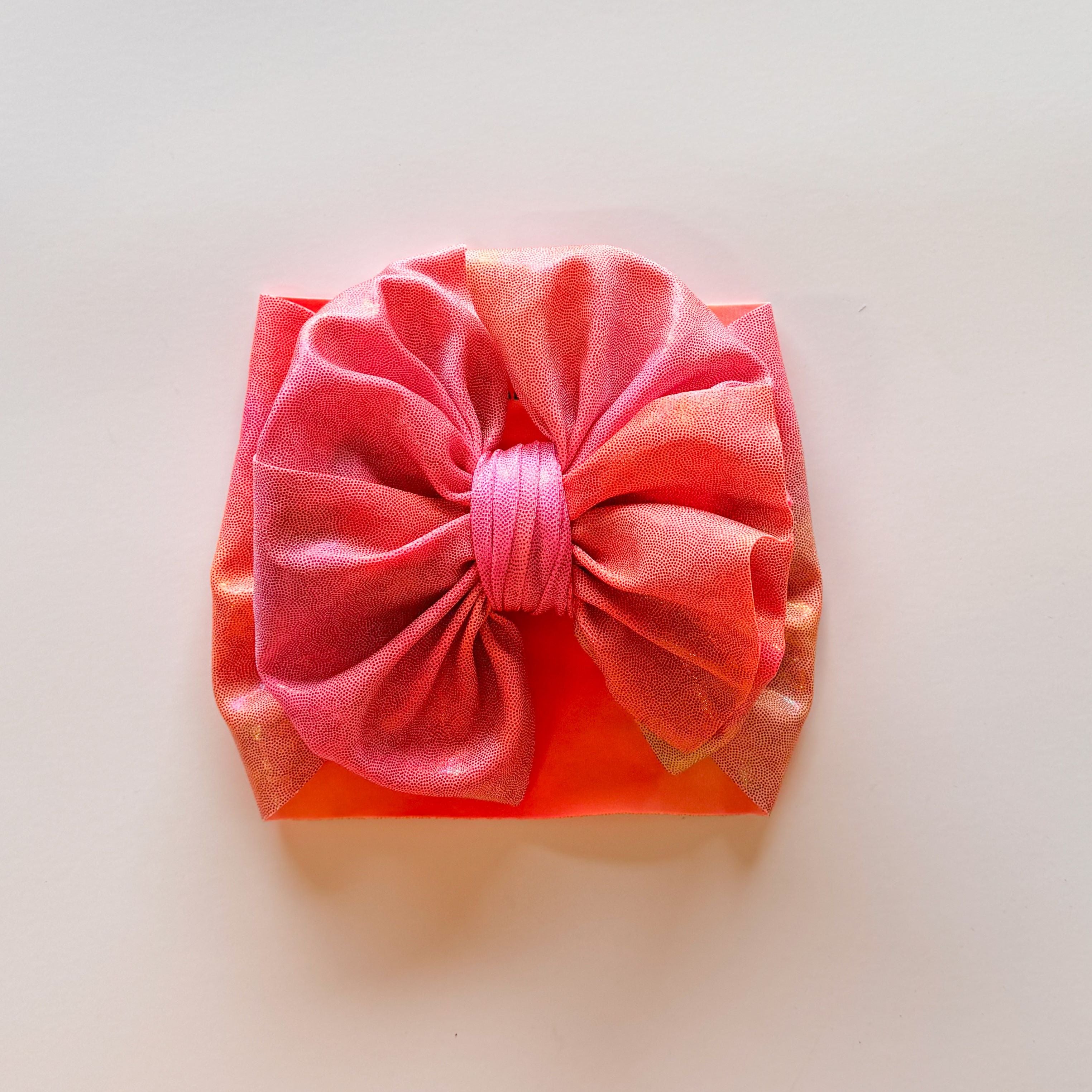 Ombre Coral Headwrap