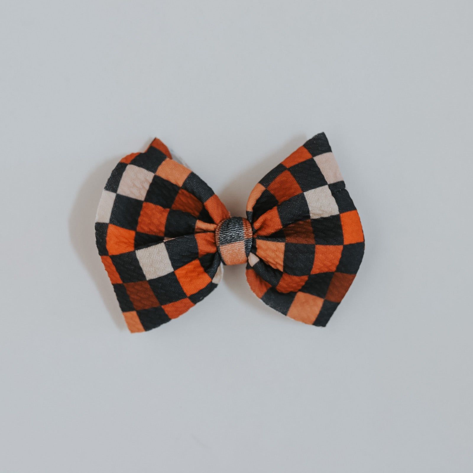 Autumn Checkers Bow
