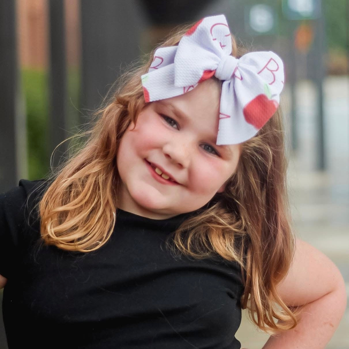 Apples A+ Collection Chunky Swanky Bow