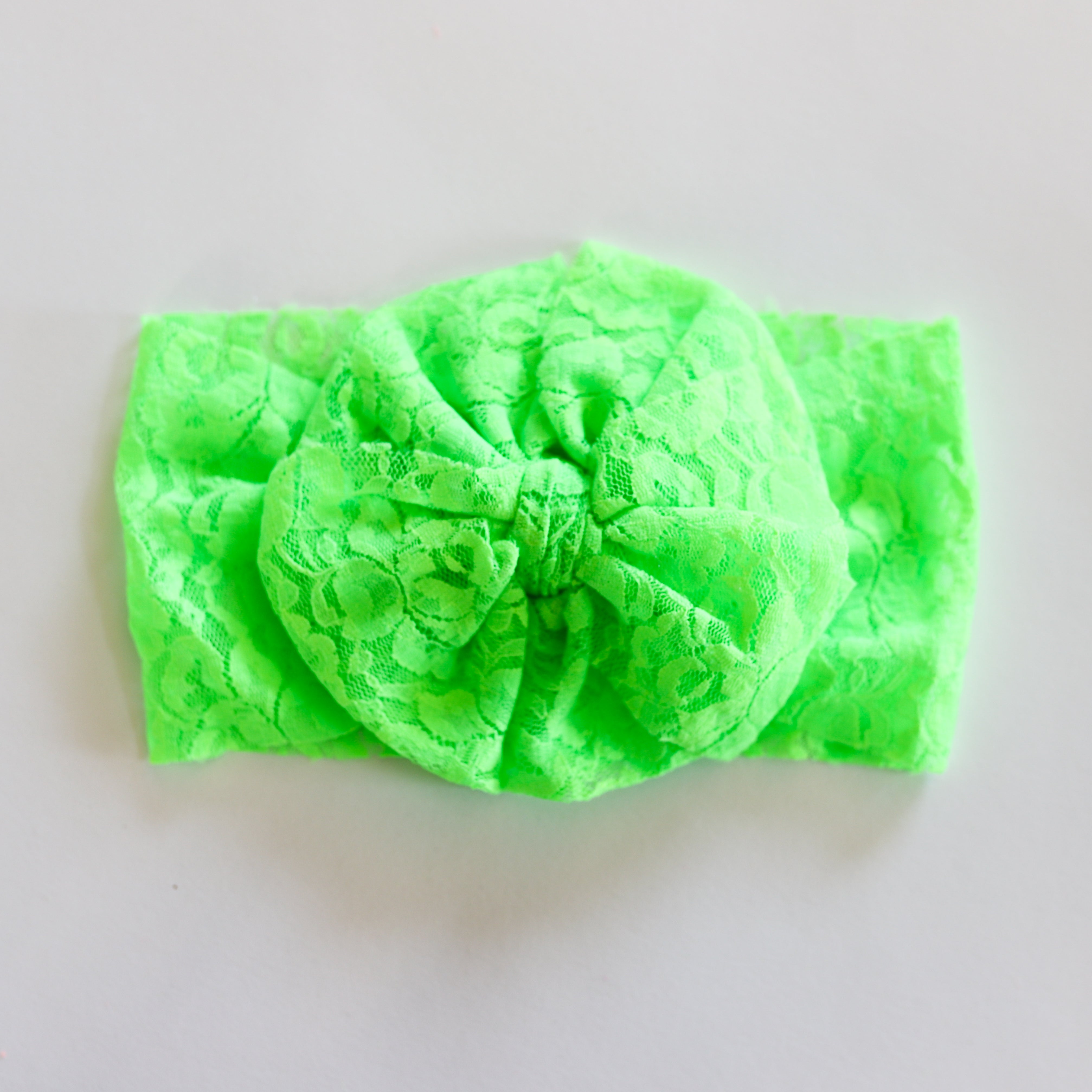 Lime Lace Headwrap