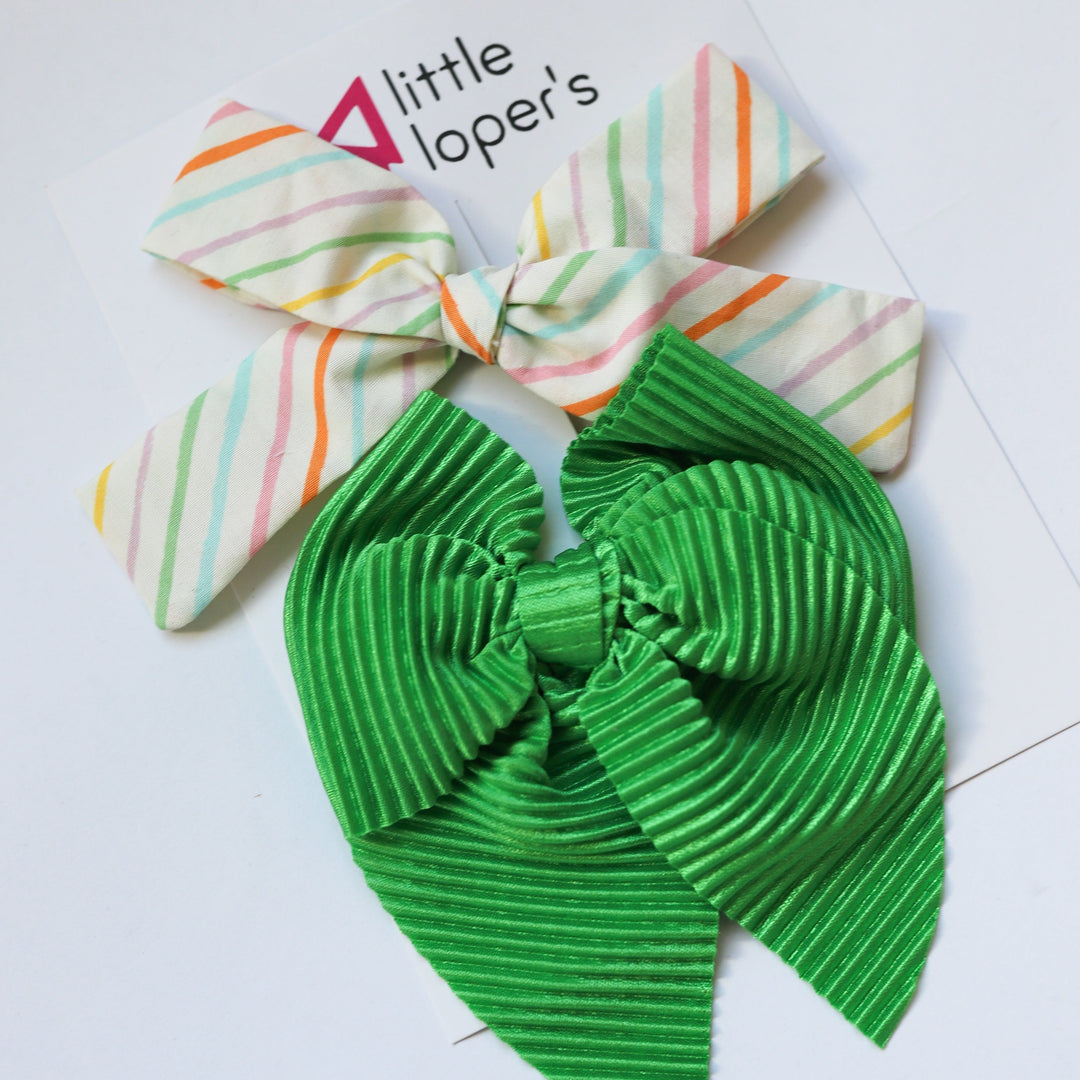 Candyland Bow Set