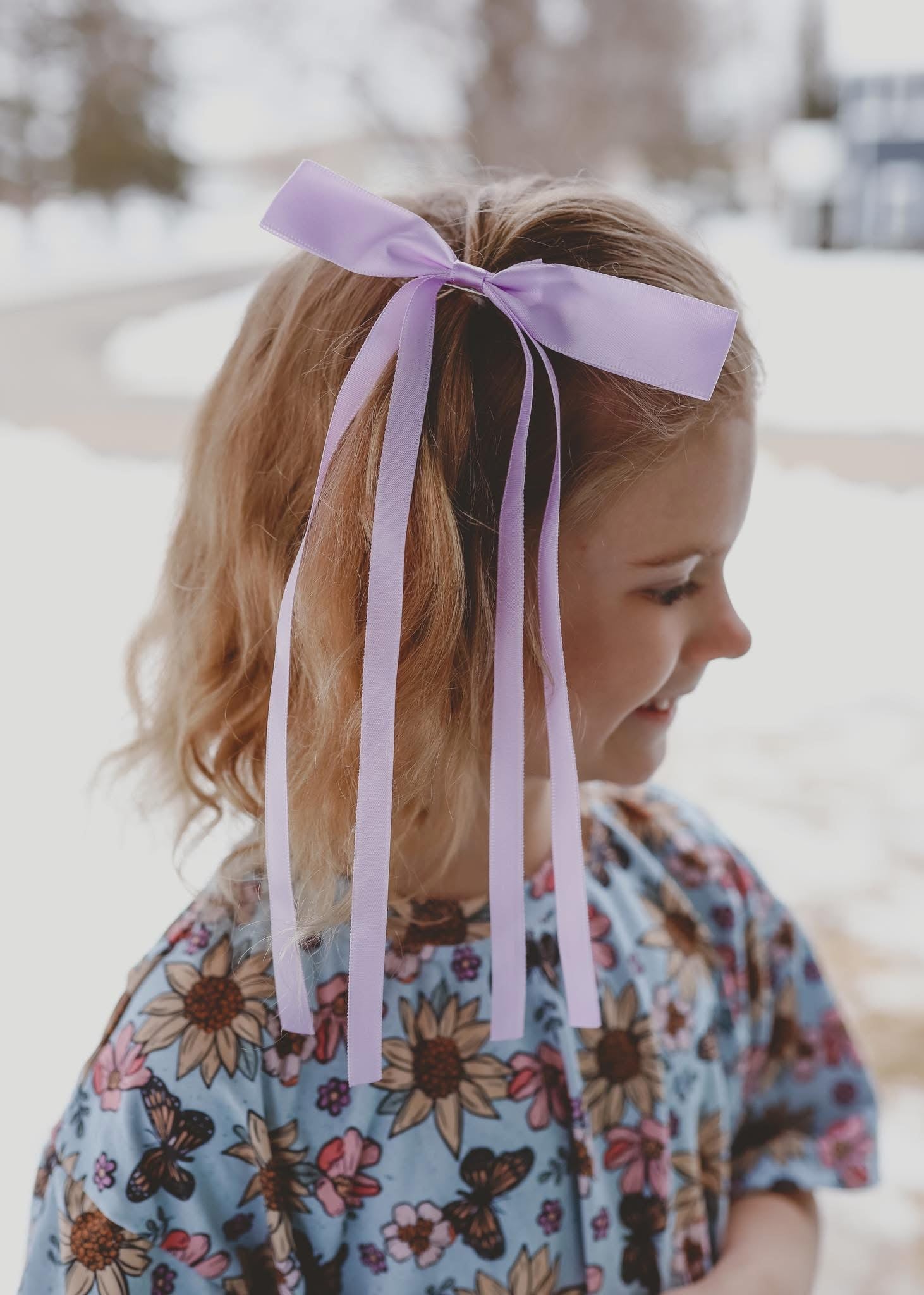 Dainty Long Tail Ribbon bow