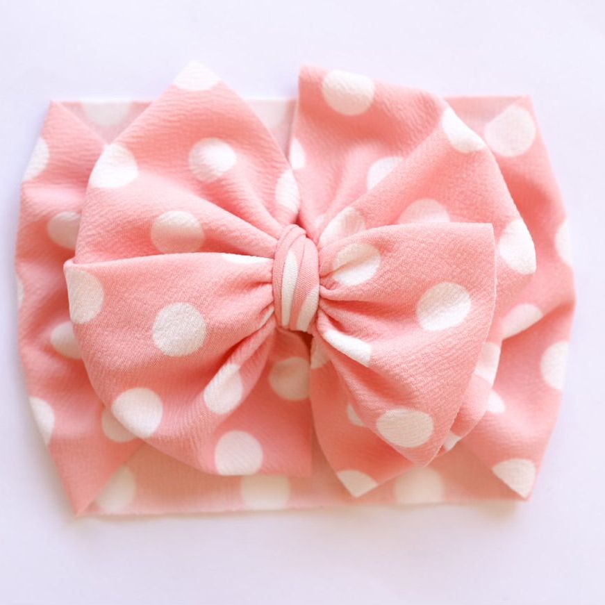 Blush Dots Headwrap