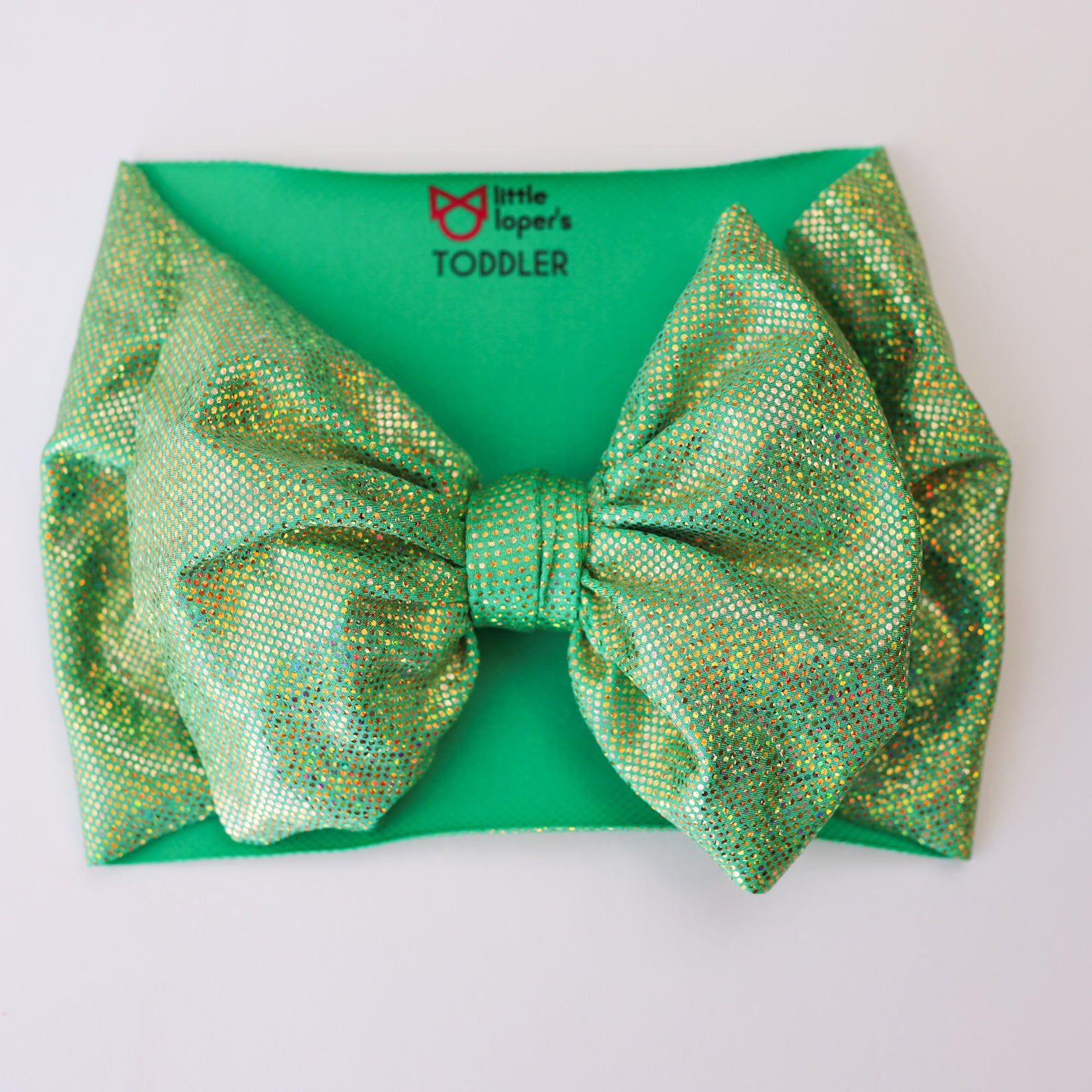 Green Spring Shimmer Headwrap