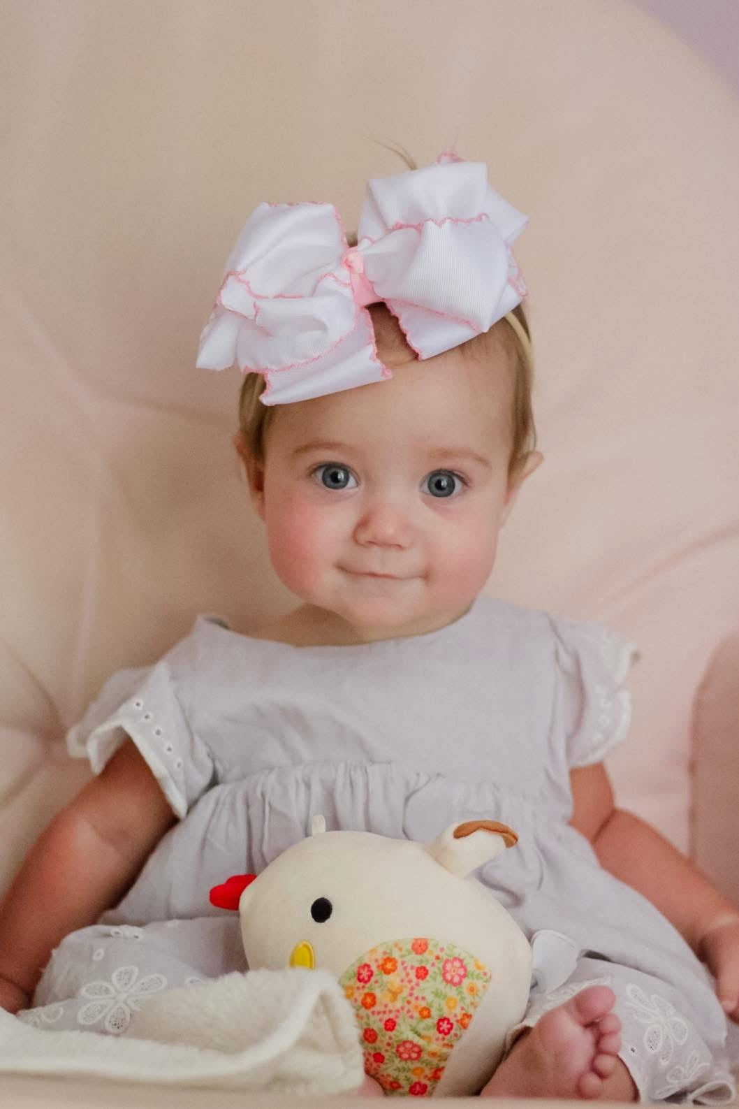 Ribbon Embroidered Edge 5 inch