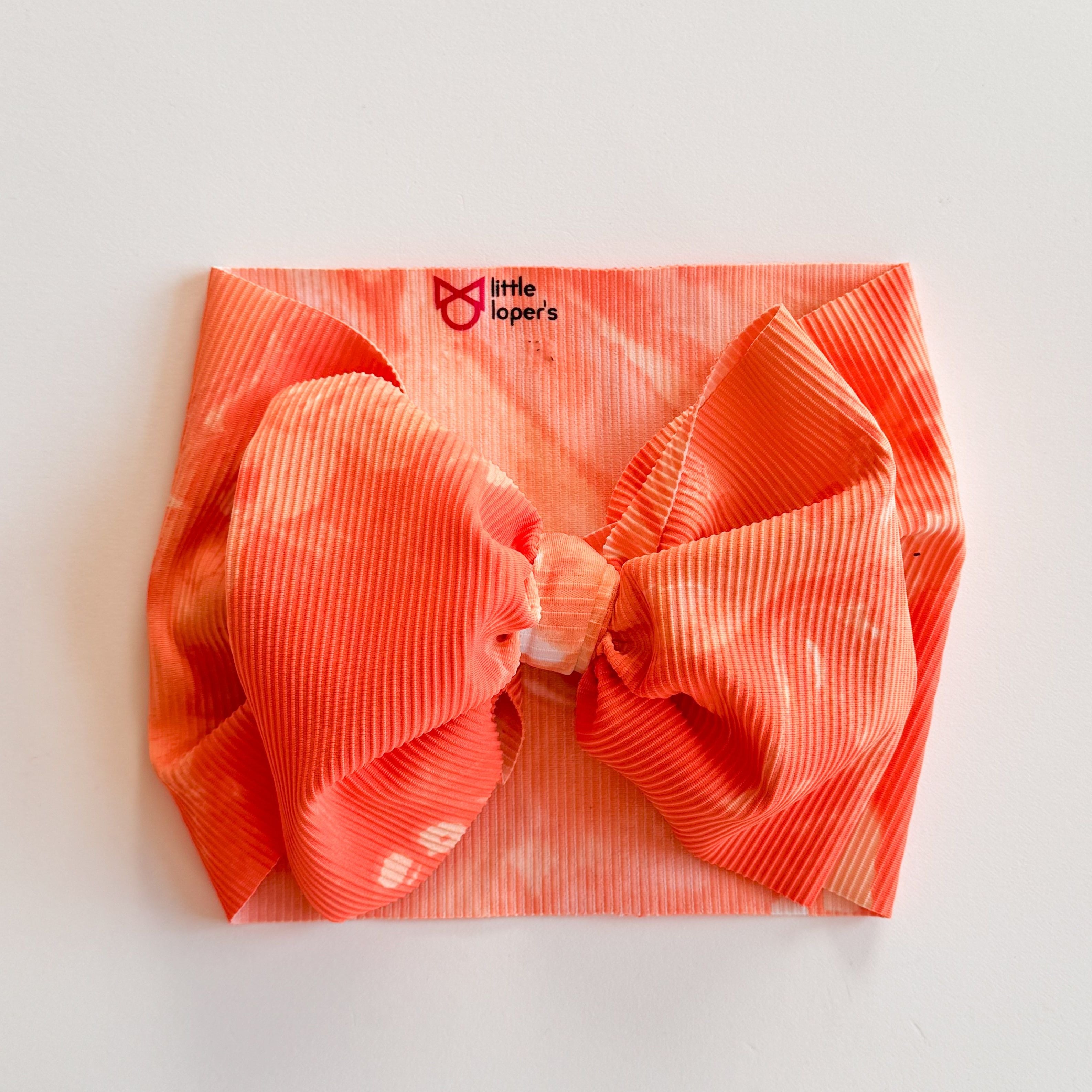 Splash of Tangerine Headwrap
