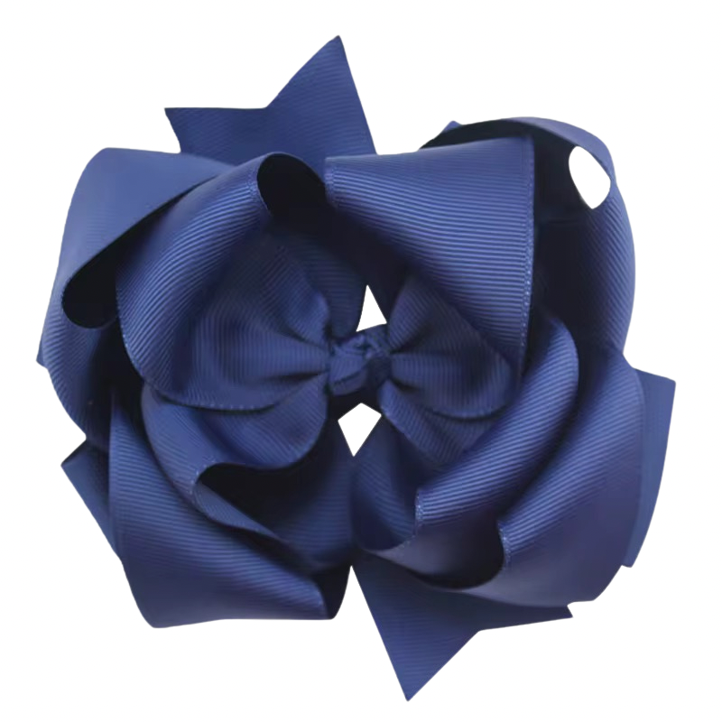 5 Inch Double Stacked Ribbon Bows
