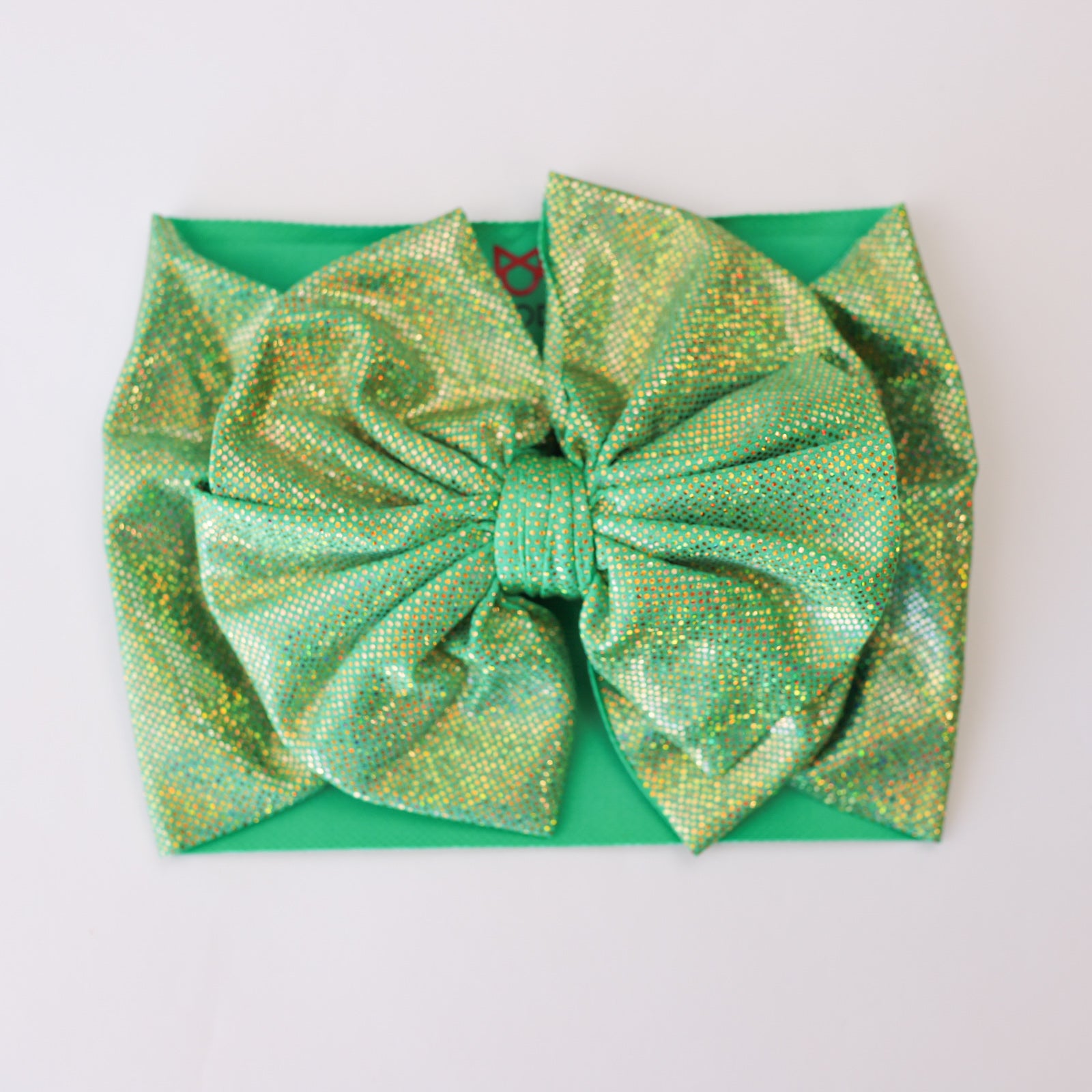 Green Spring Shimmer Headwrap