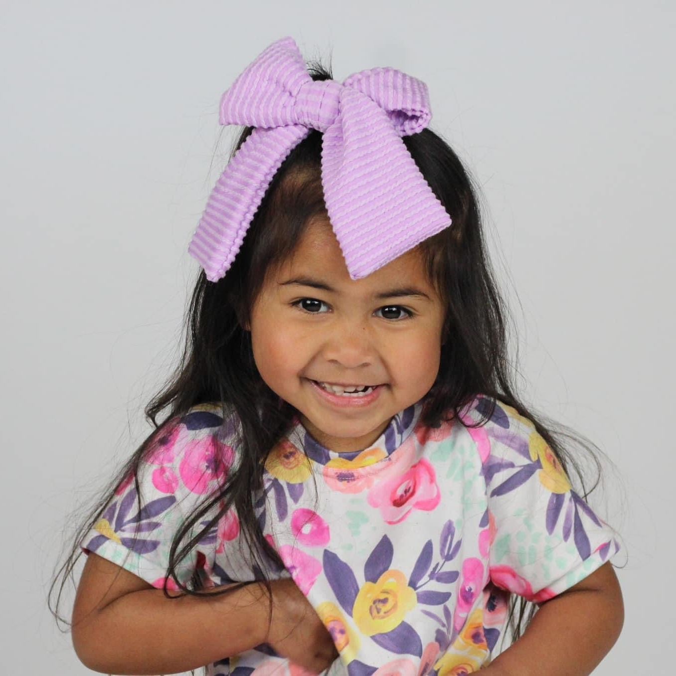 Cozy Ribbed Party Bows Set of 5