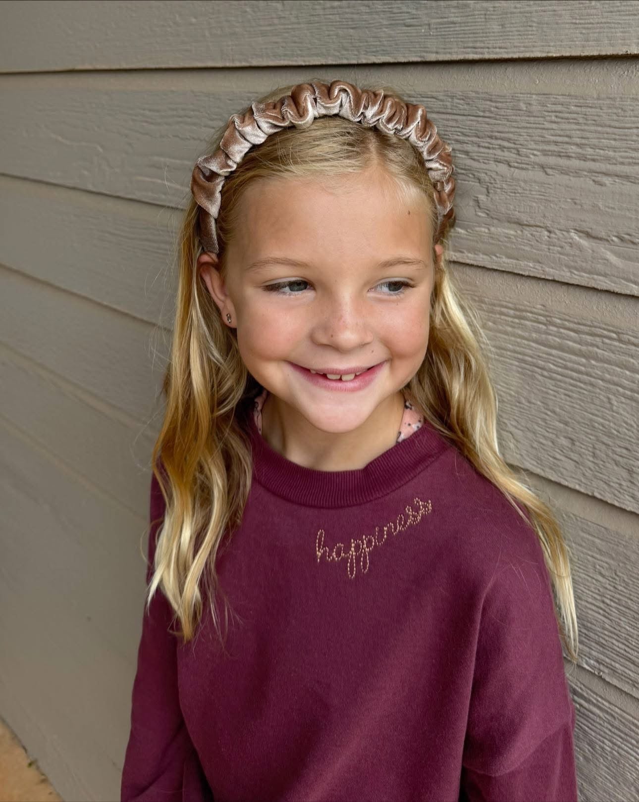Velvet + Cozy Collection Ruched Headband