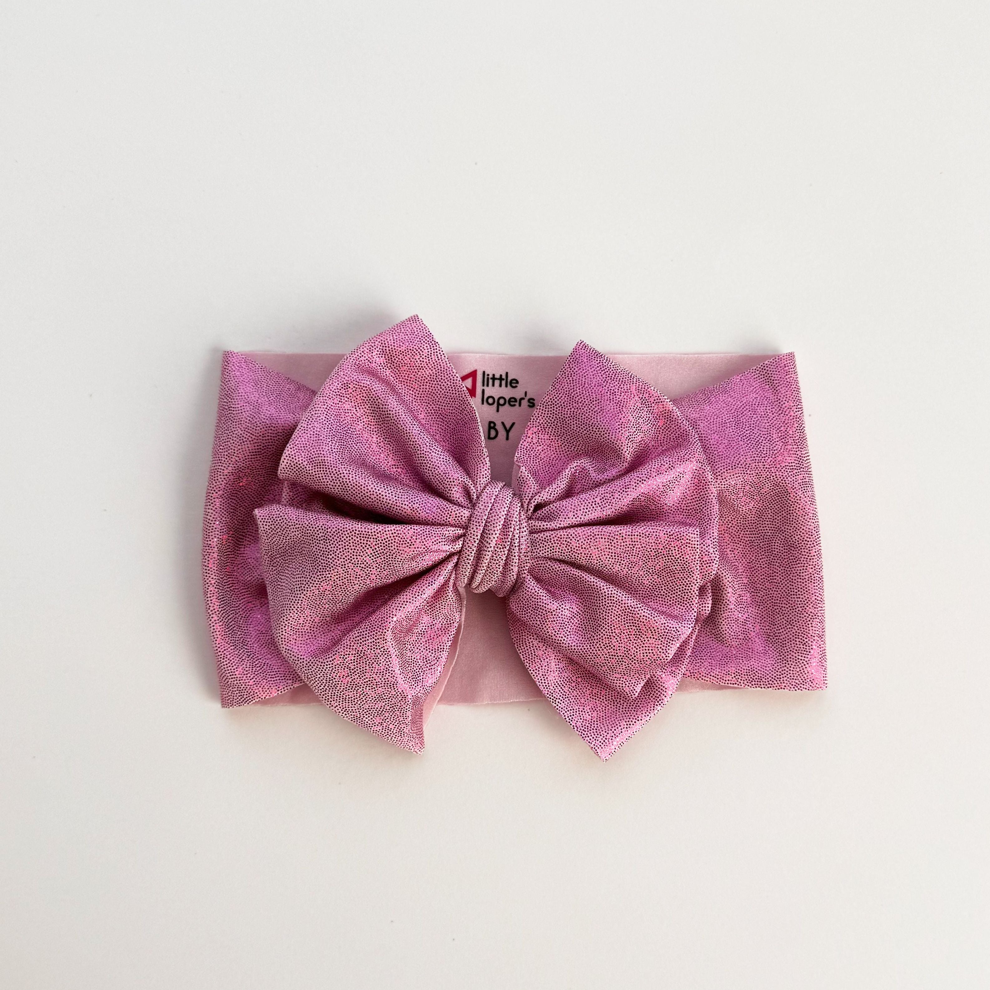 Magenta Shimmer Headwrap