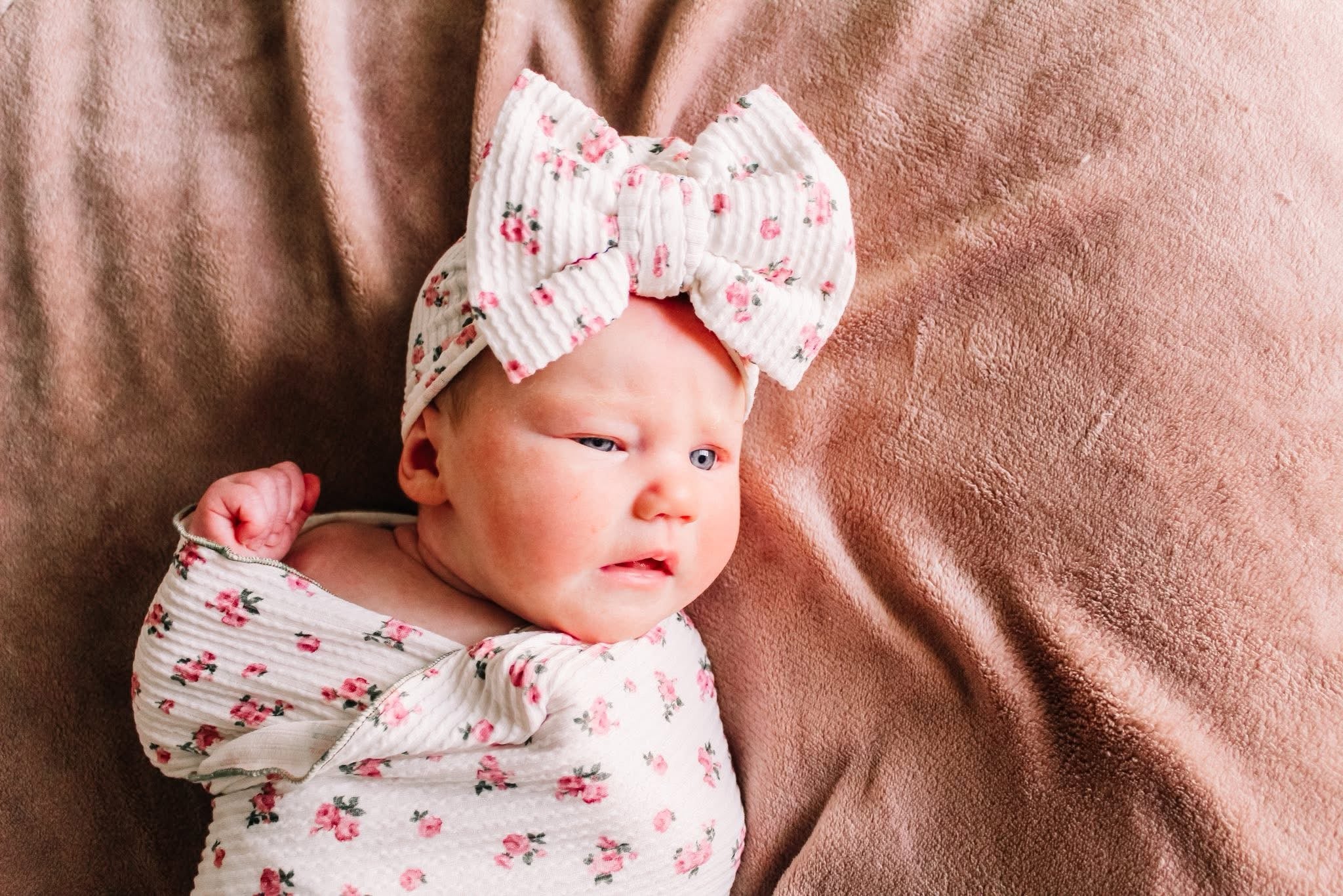 Dream Floral Swaddle