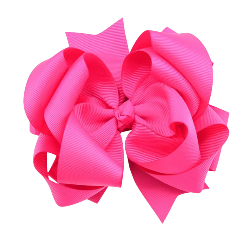5 Inch Double Stacked Ribbon Bows