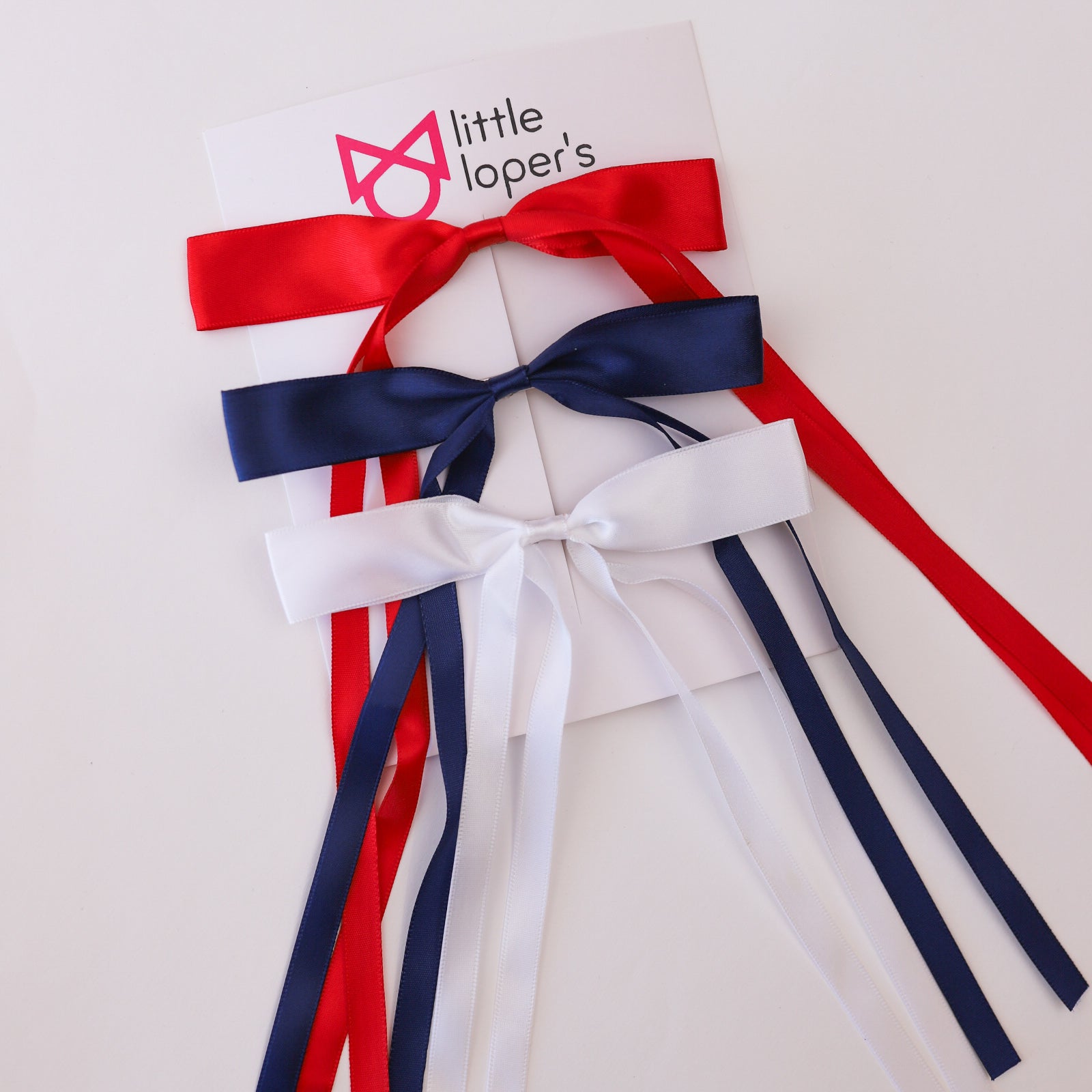 Dainty Long Tail Ribbon bow