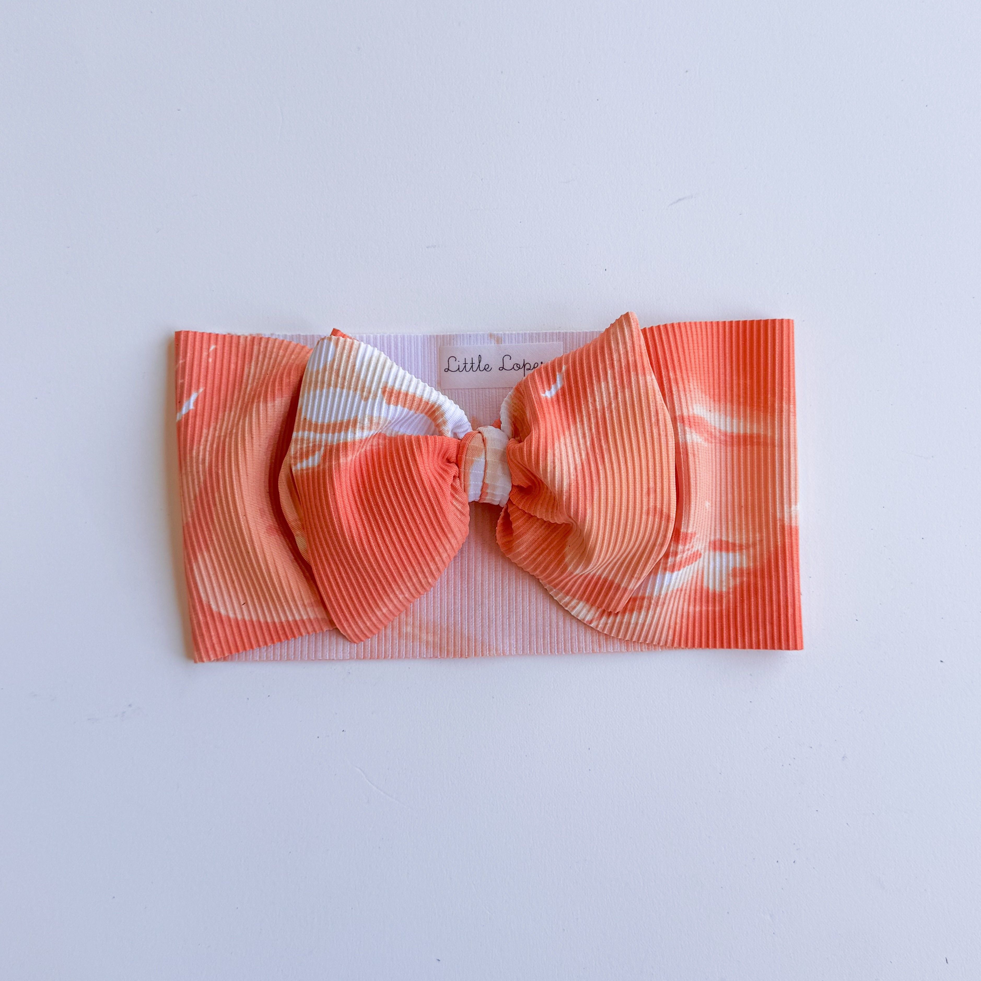 Splash of Tangerine Headwrap