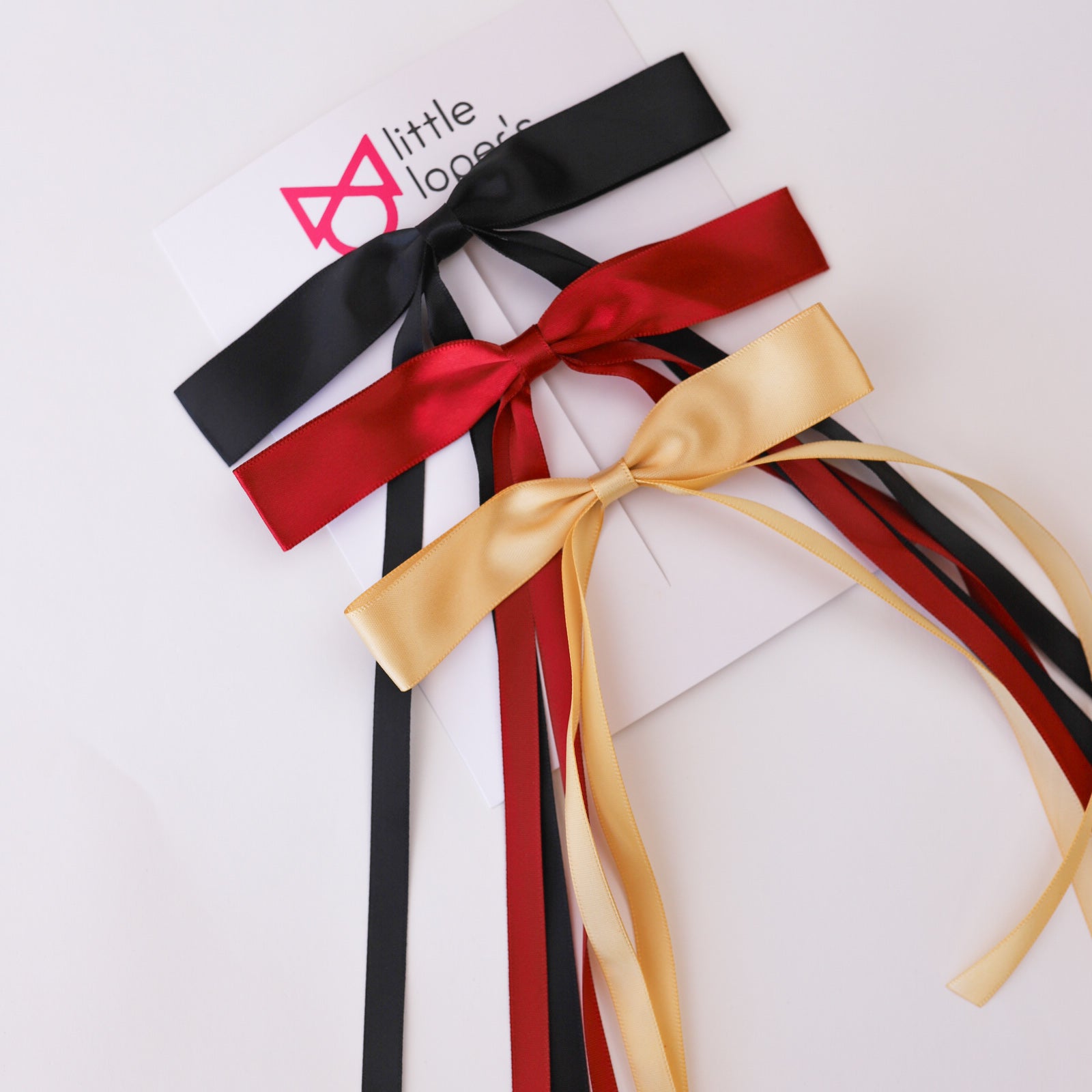 Dainty Long Tail Ribbon bow