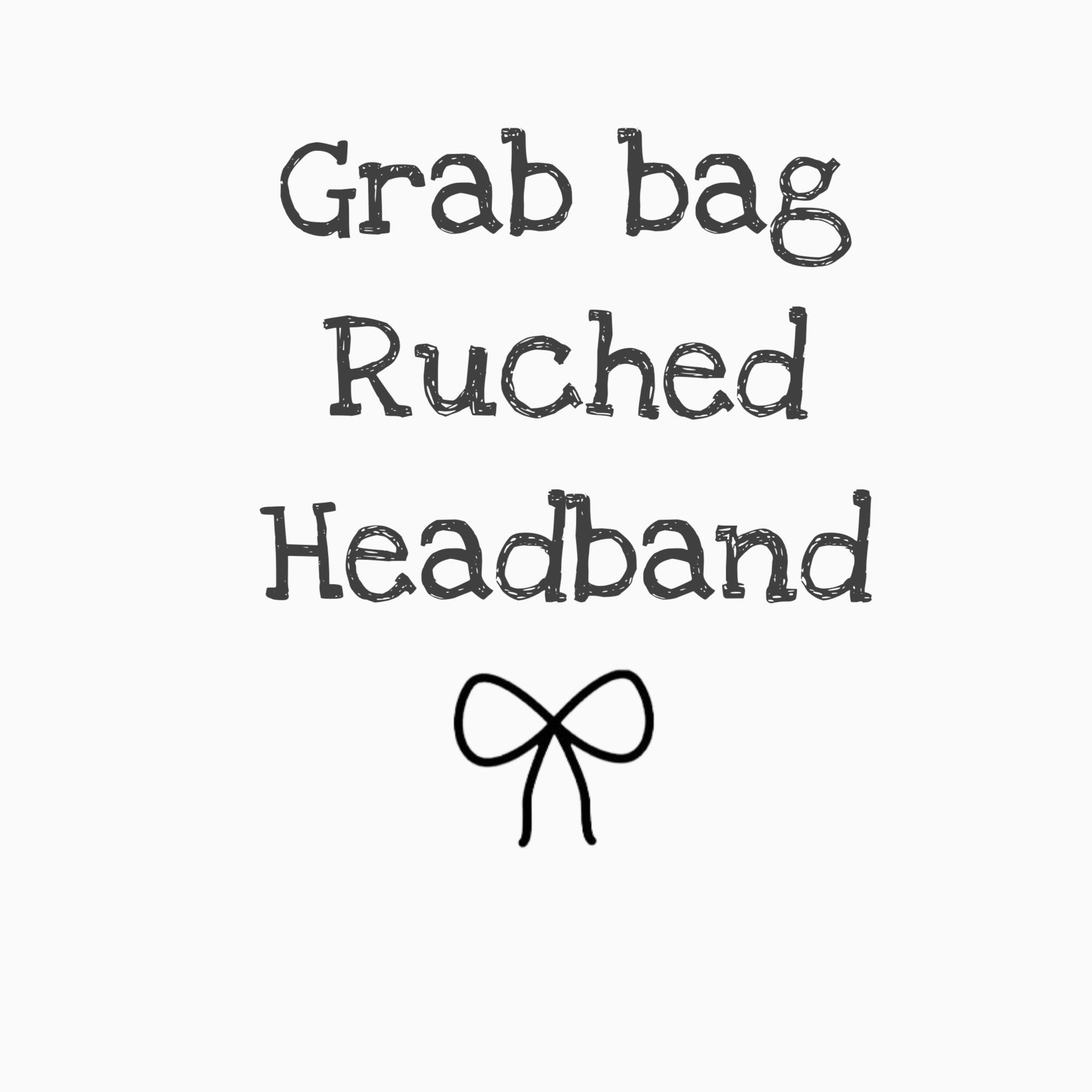 Ruched Headband Grab Bag- Set of 4