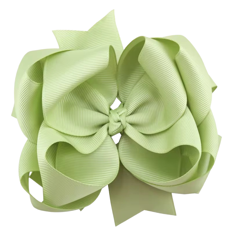 5 Inch Double Stacked Ribbon Bows