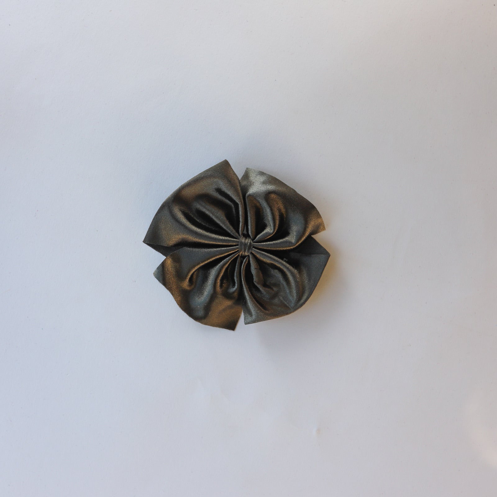 Olive Green Satin
