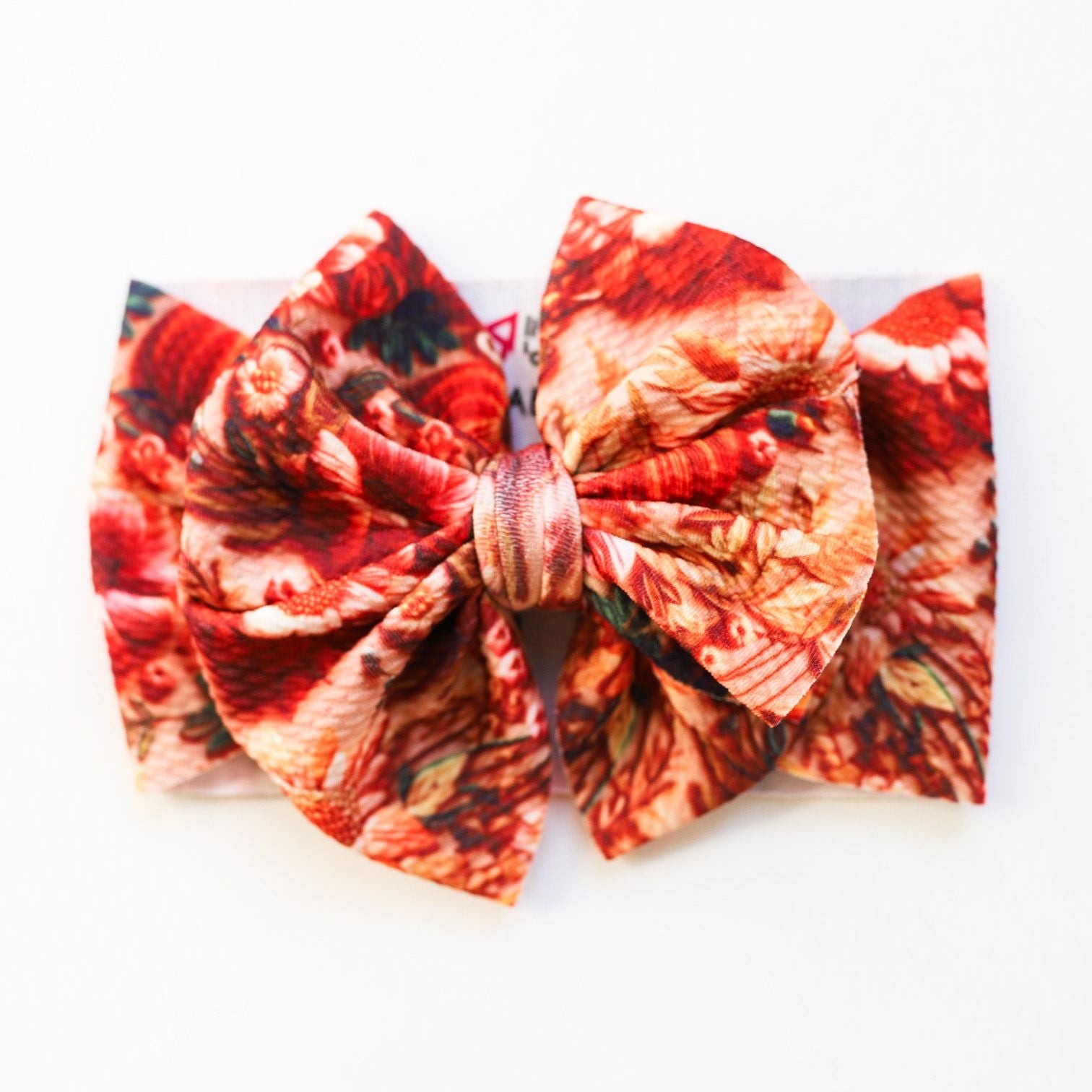 Fall Faux Embroidered Headwrap