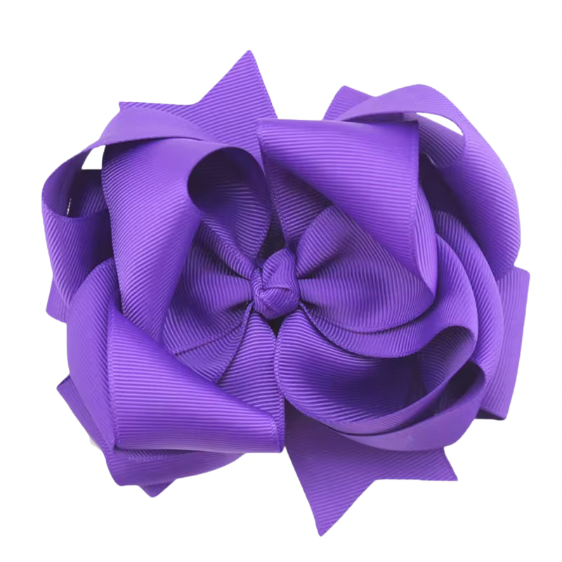 5 Inch Double Stacked Ribbon Bows