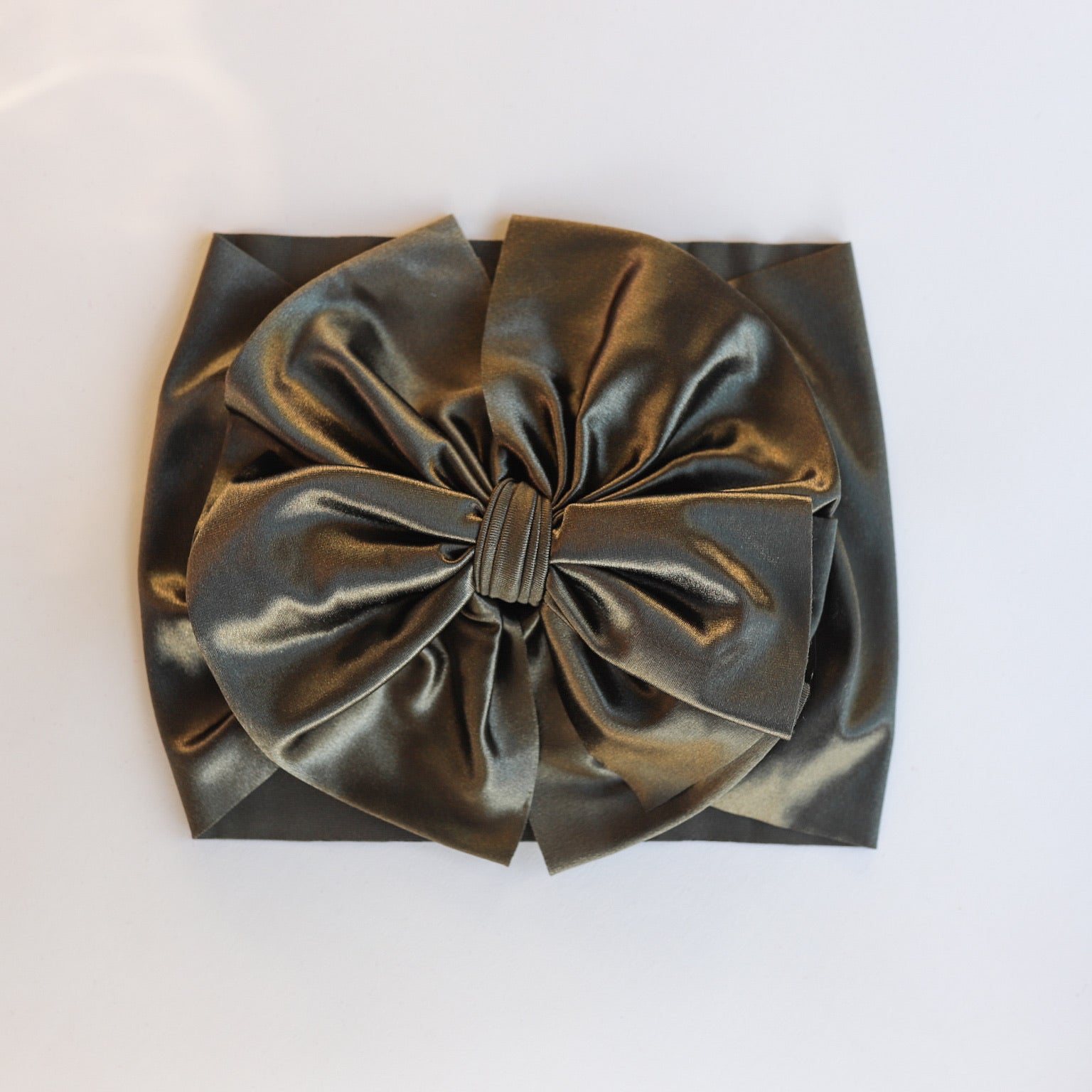 Olive Green Satin