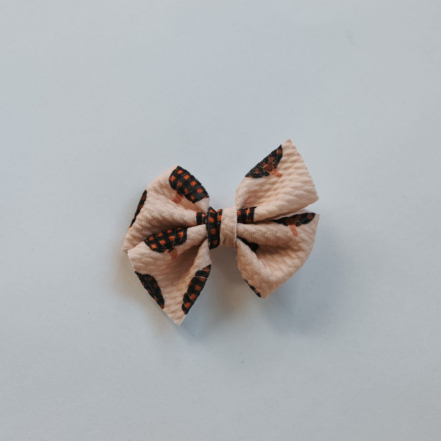 Gingham Pumpkin Butterfly and Dainty