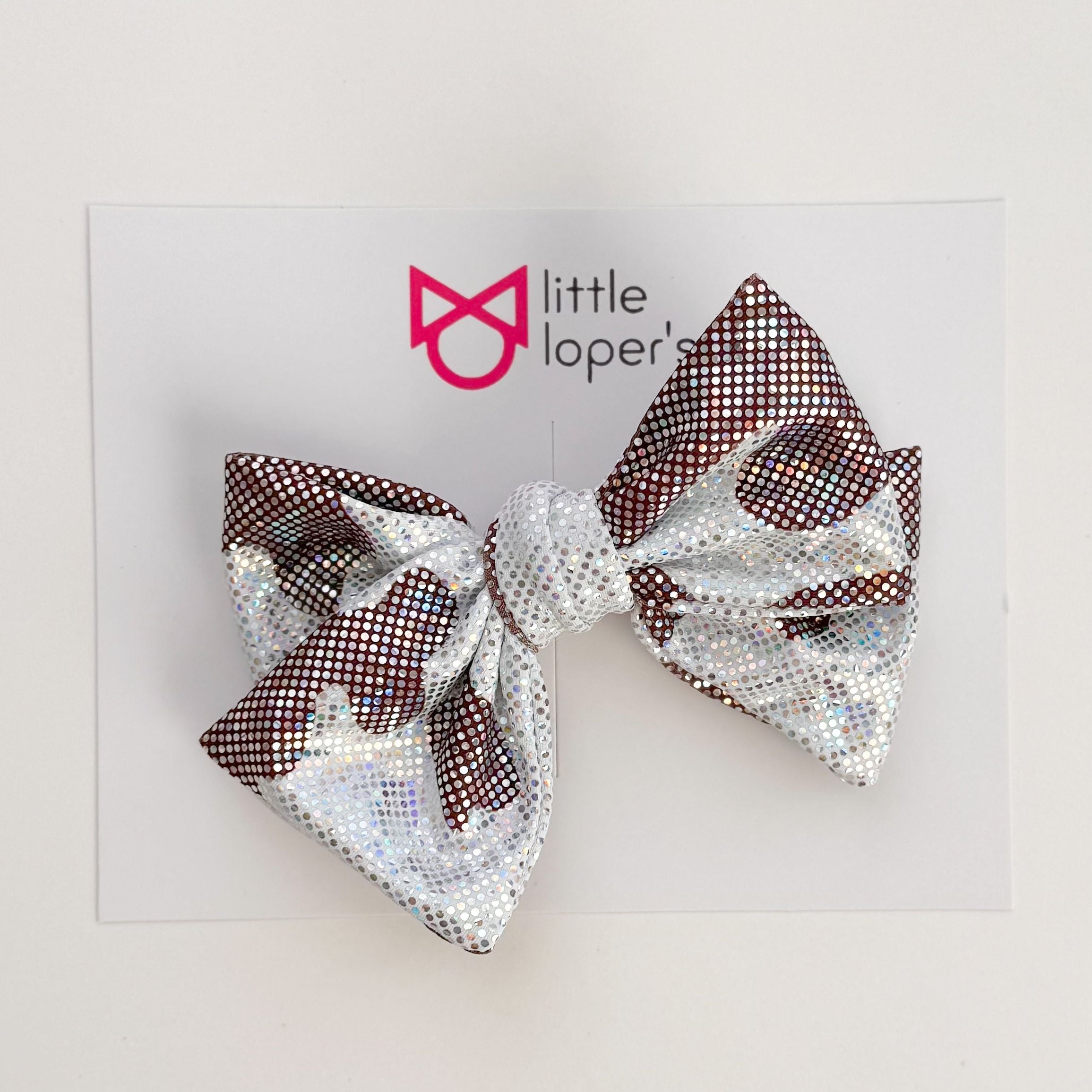 Cow Shimmer Party Bows